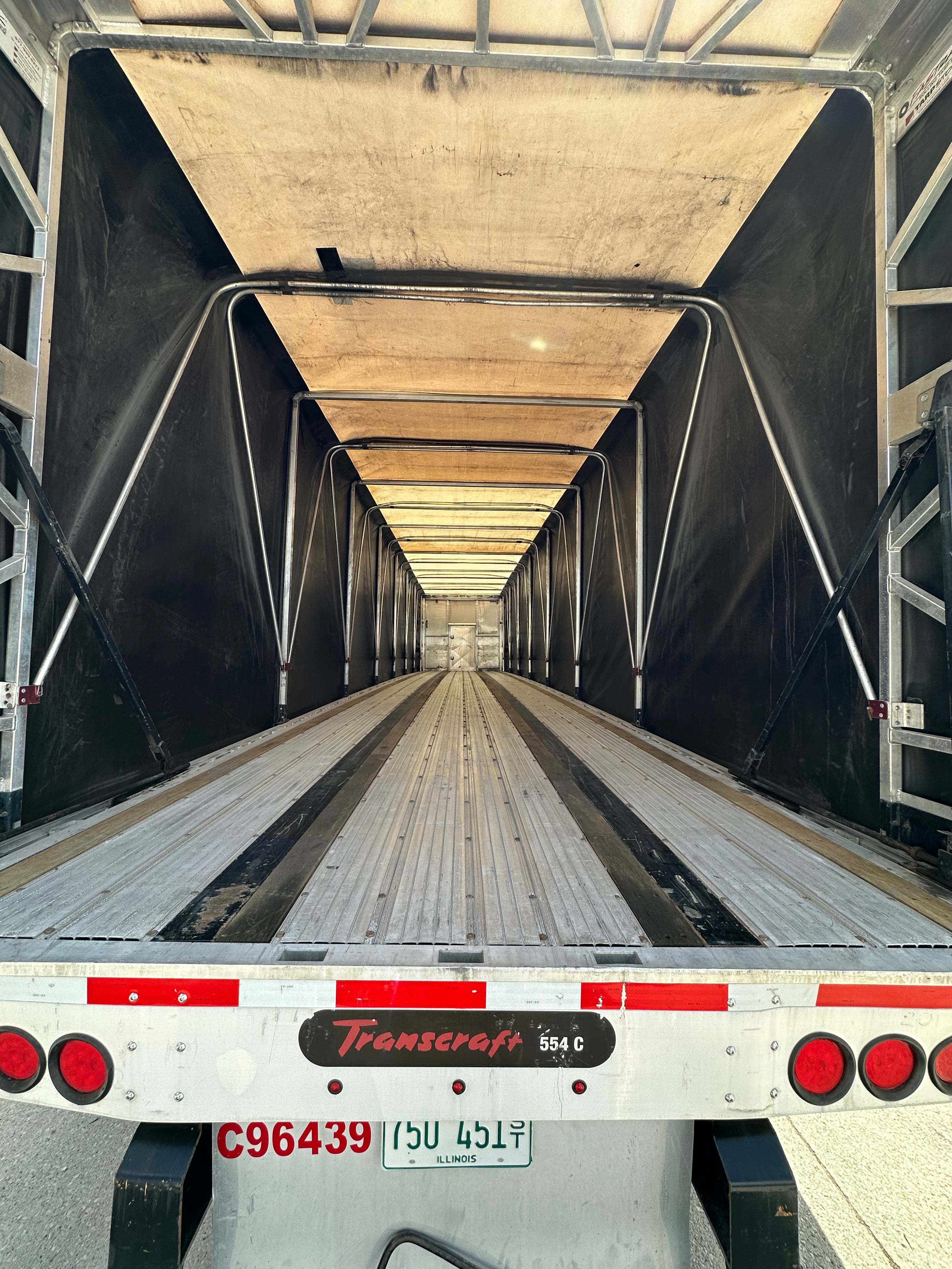 2020 Transcraft 554 C w/ TarpStop Conestoga Route One Trailers