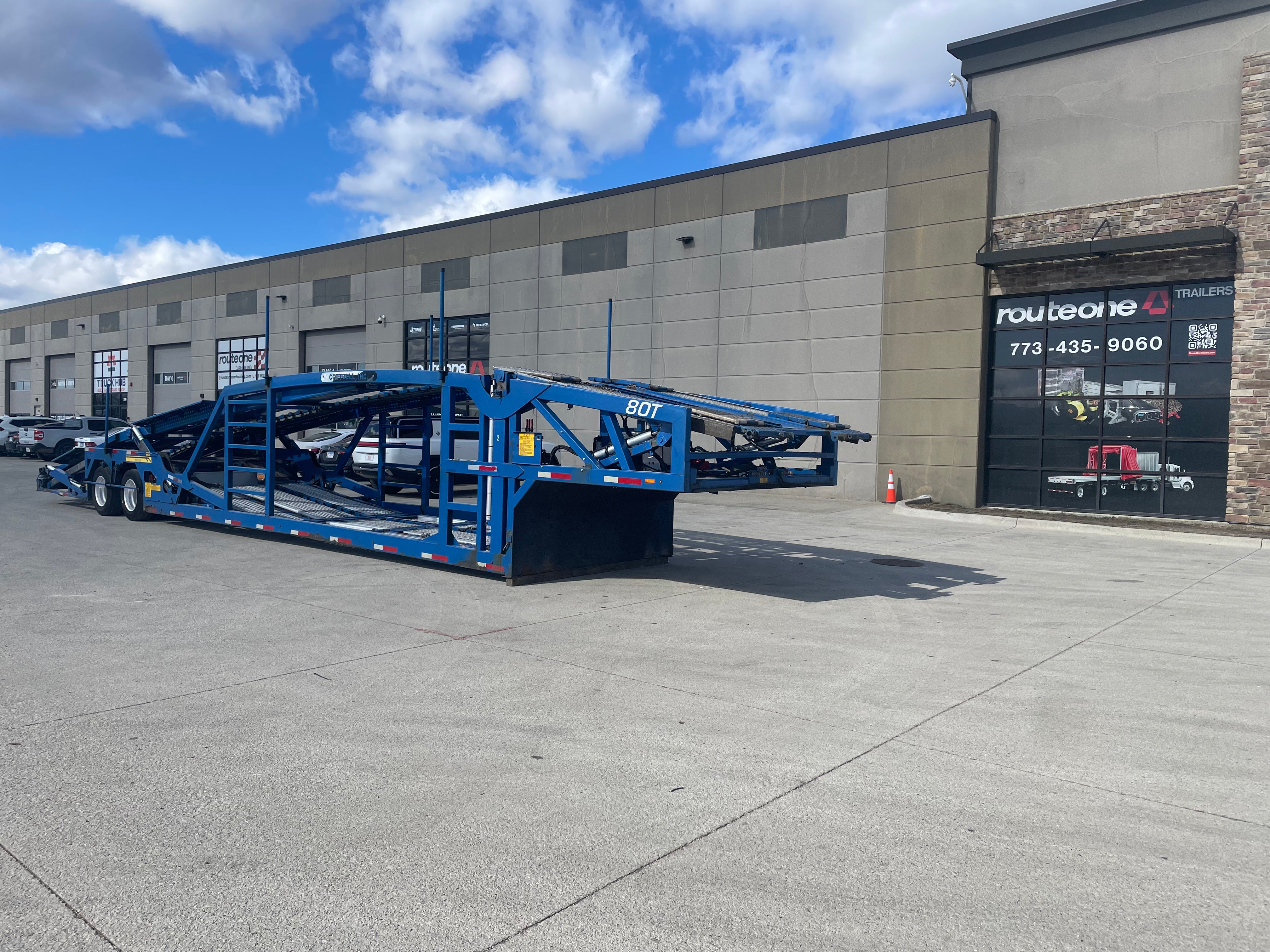 2015 Cottrell 7-Car Carhauler Route One Trailers