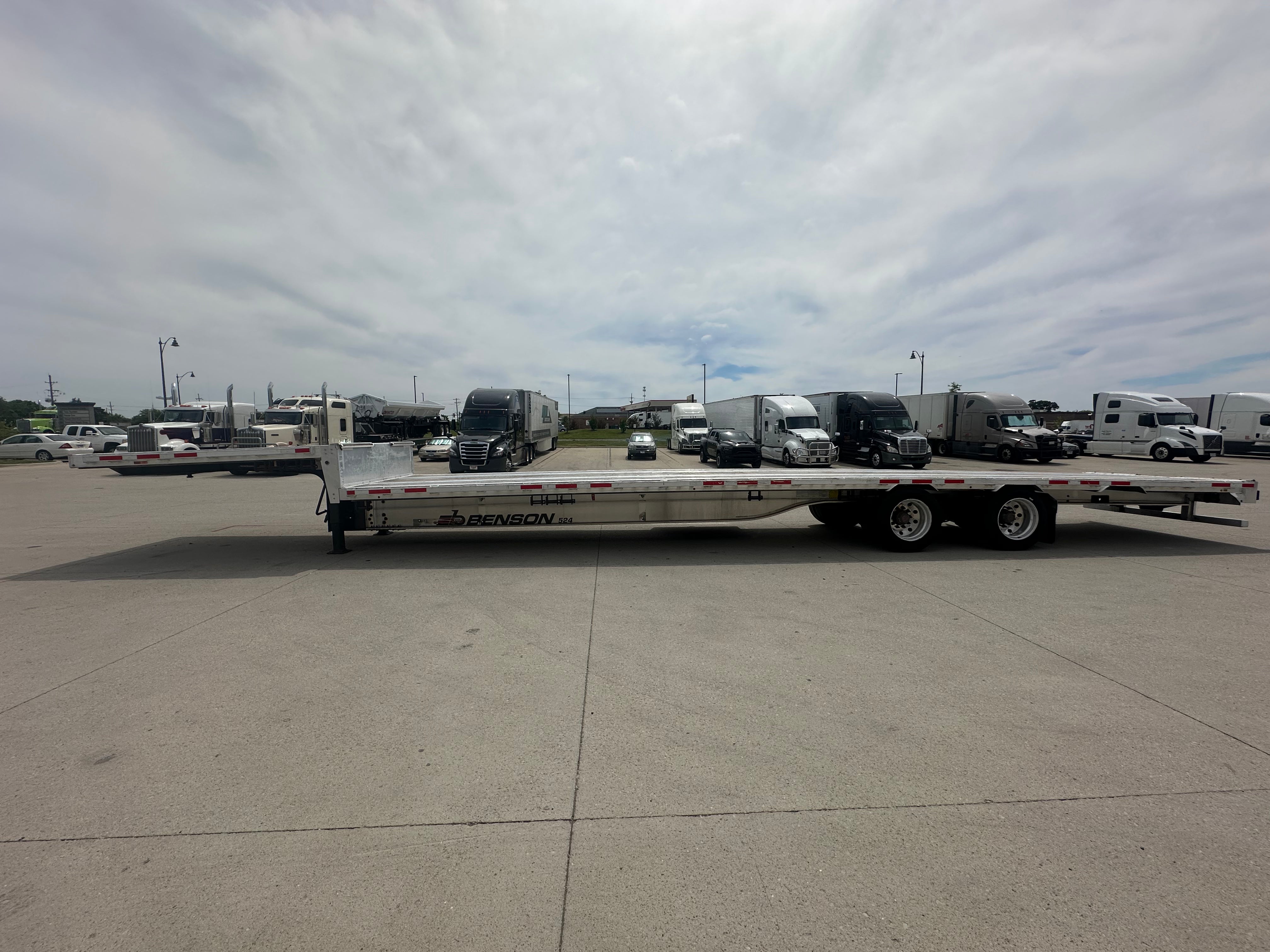 2021 Benson 524 Aluminum Step Deck Route One Trailers