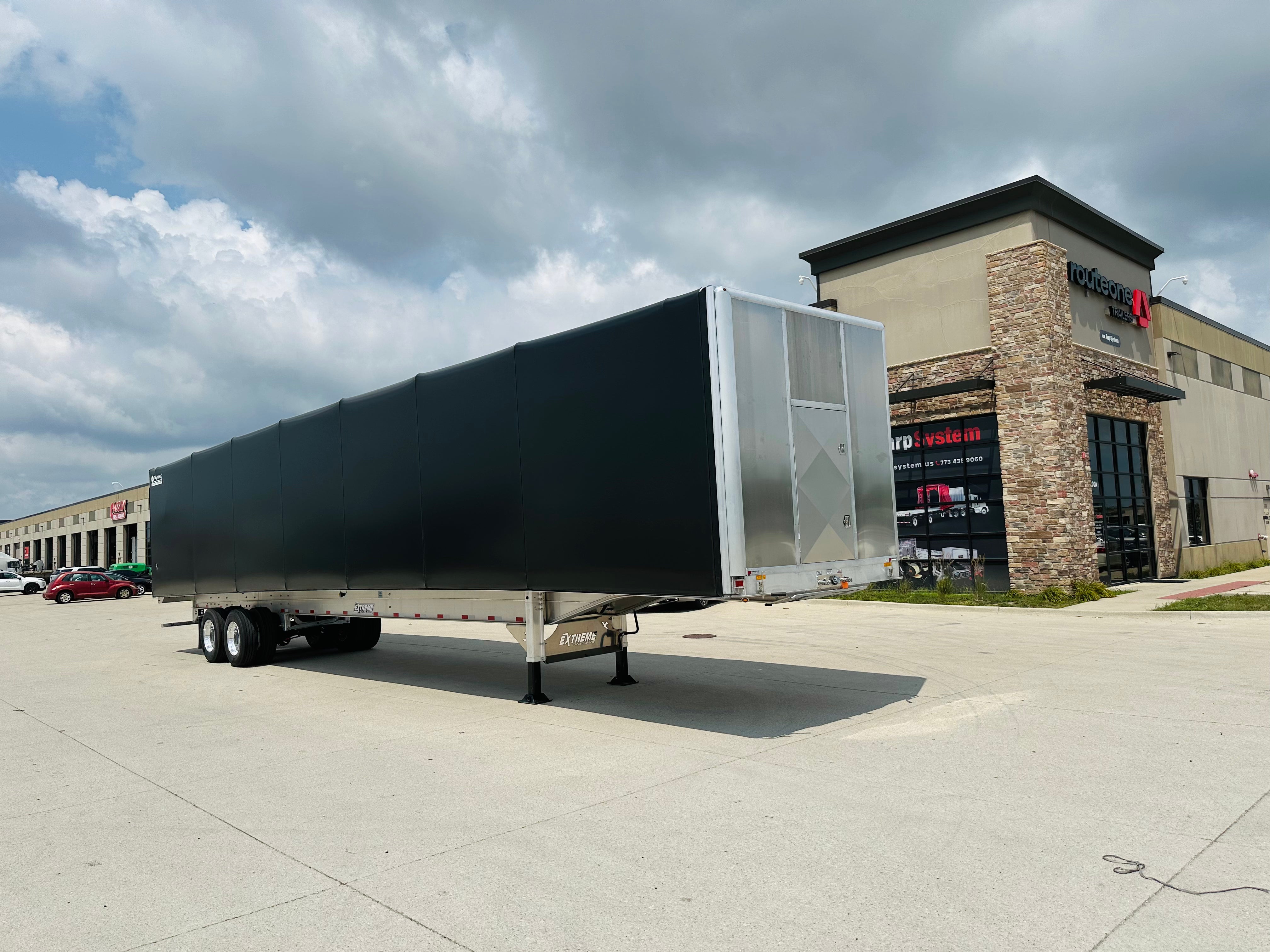 2026 Extreme XP55 Flatbed Conestoga Tarpstop