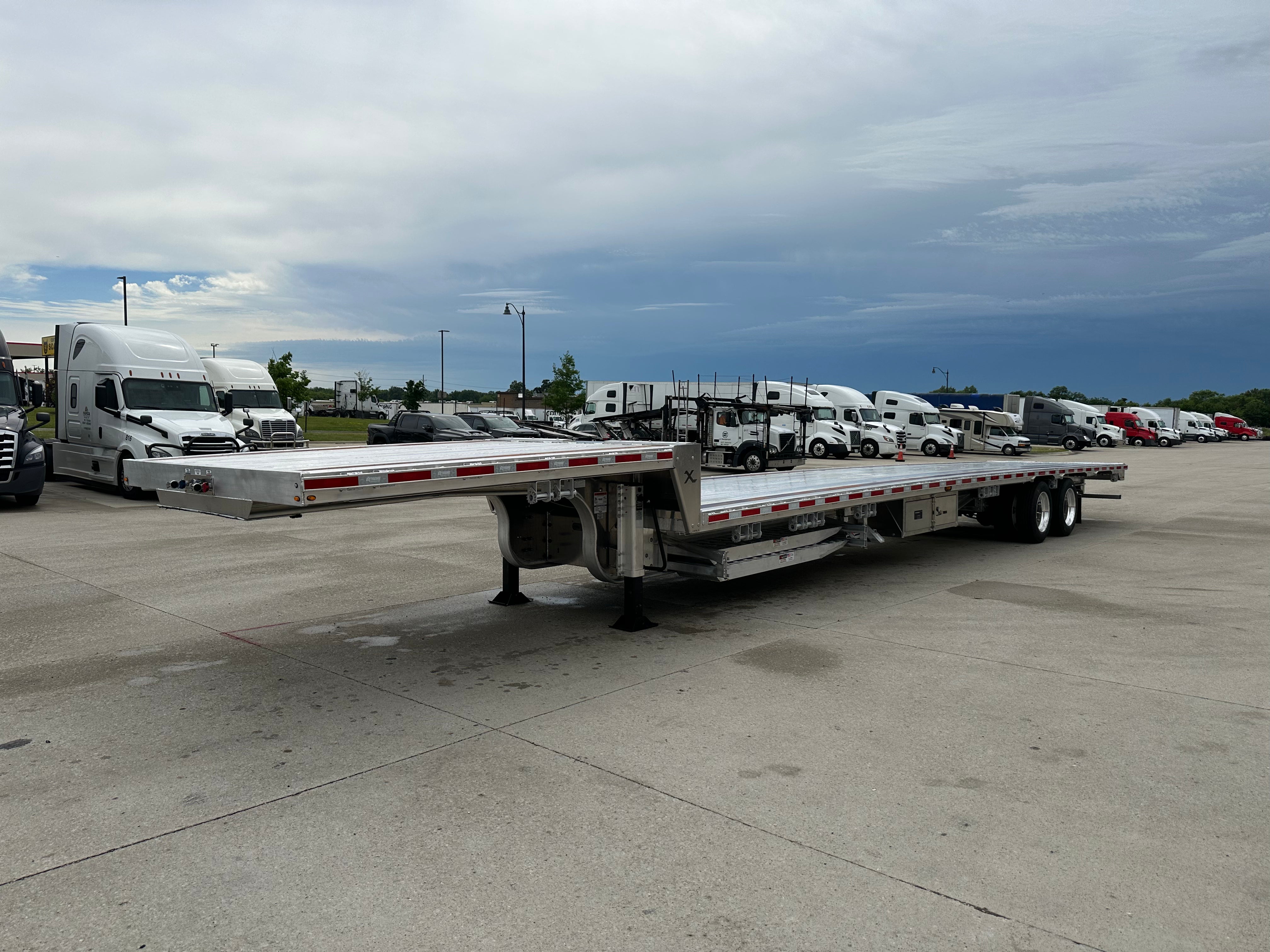 2027 XS60 Step Deck (w/ ramps/toolboxes) Route One Trailers