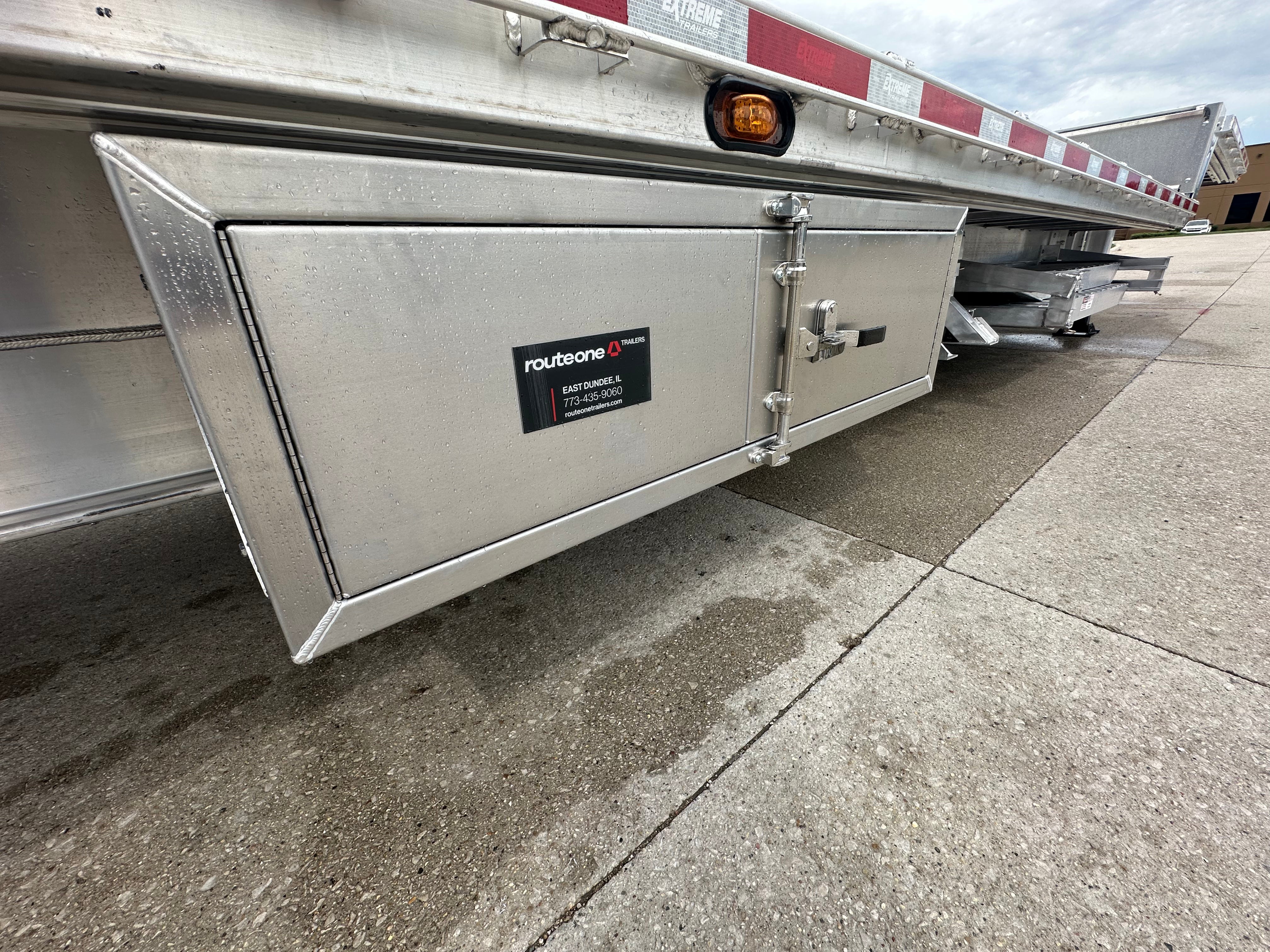 2027 XS60 Step Deck (w/ ramps/toolboxes) Route One Trailers