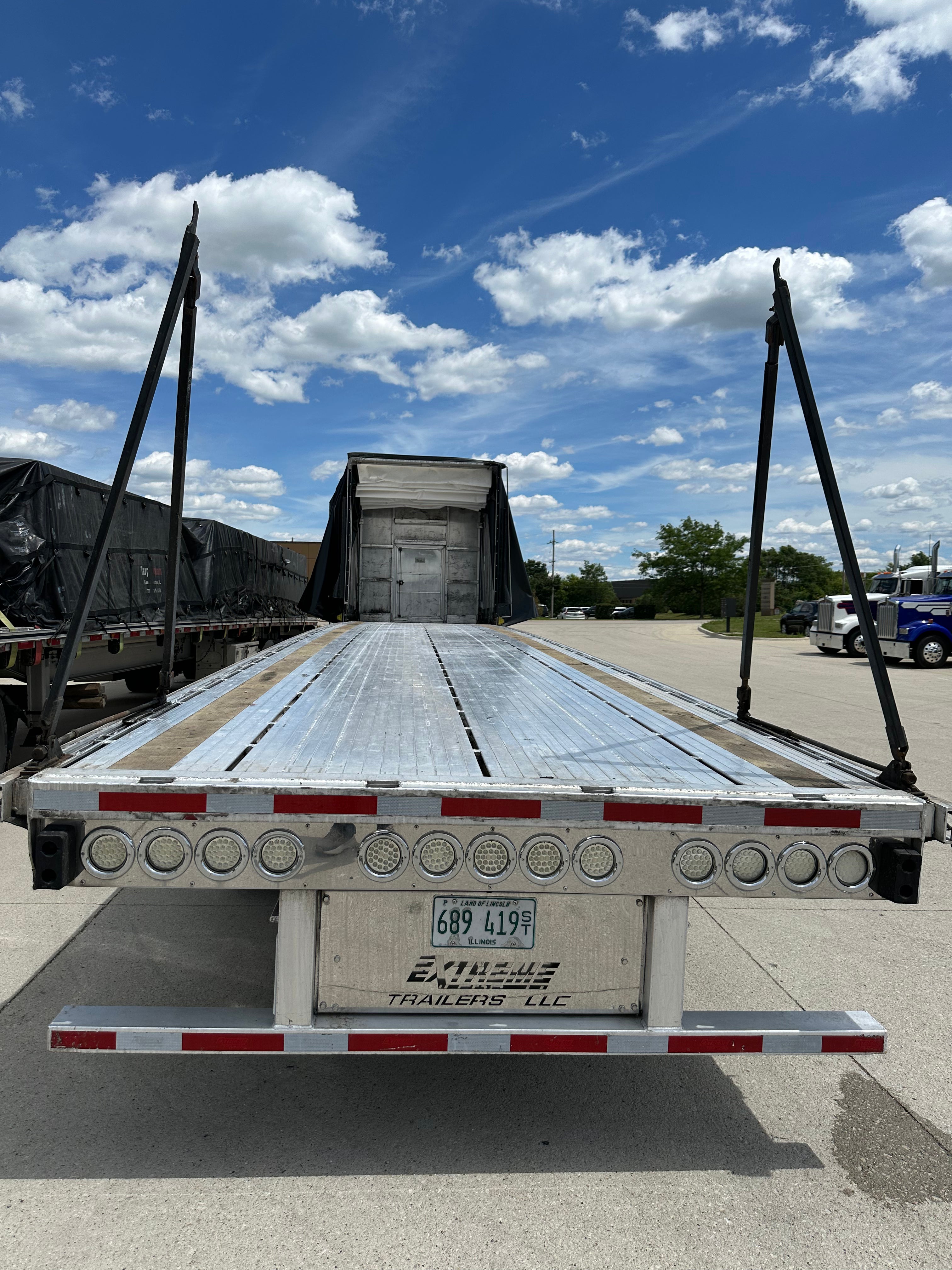 2019 Extreme XP55 LP RAS Flatbed w/ Quickdraw Conestoga Route One Trailers