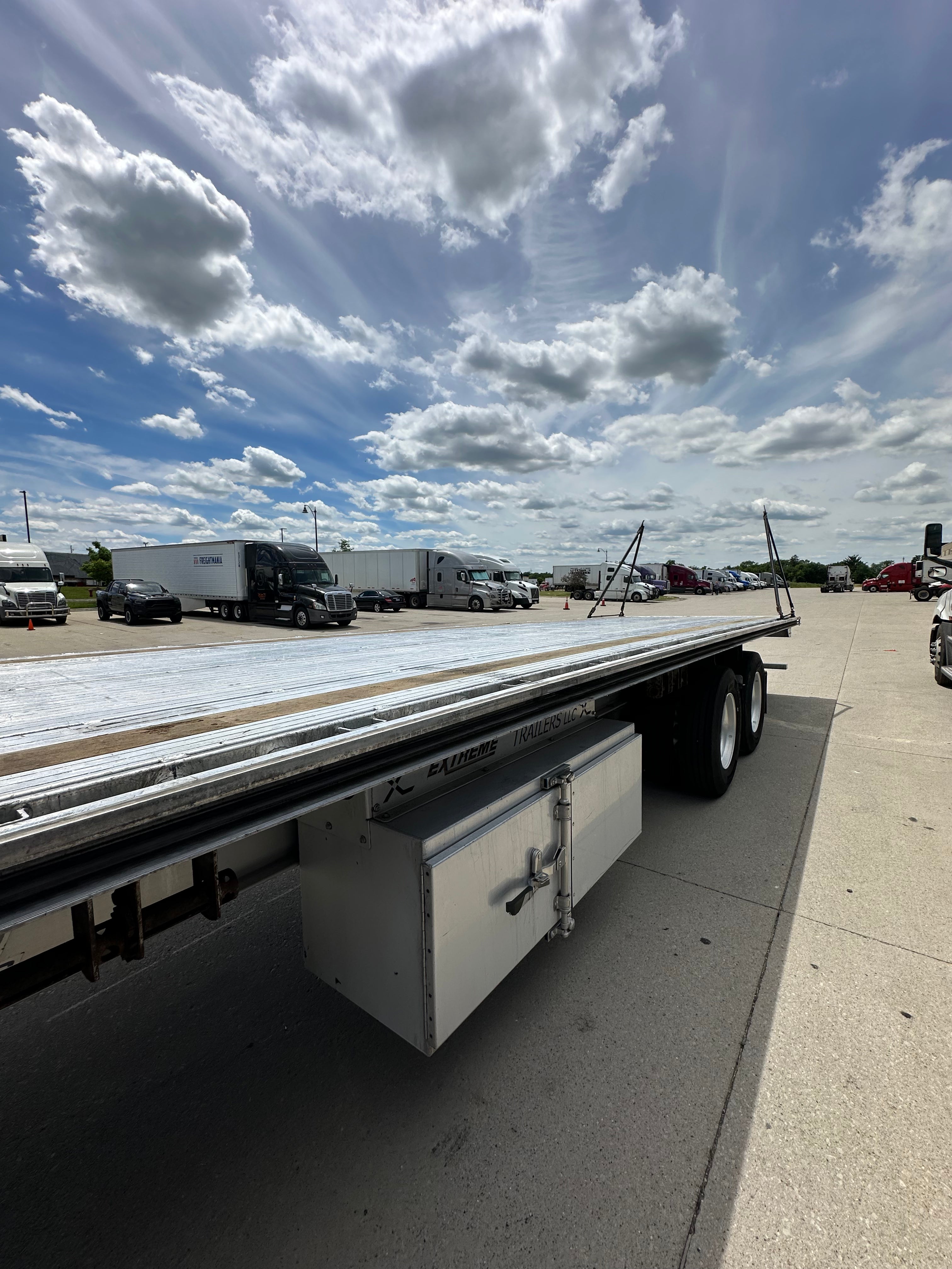 2019 Extreme XP55 LP RAS Flatbed w/ Quickdraw Conestoga Route One Trailers