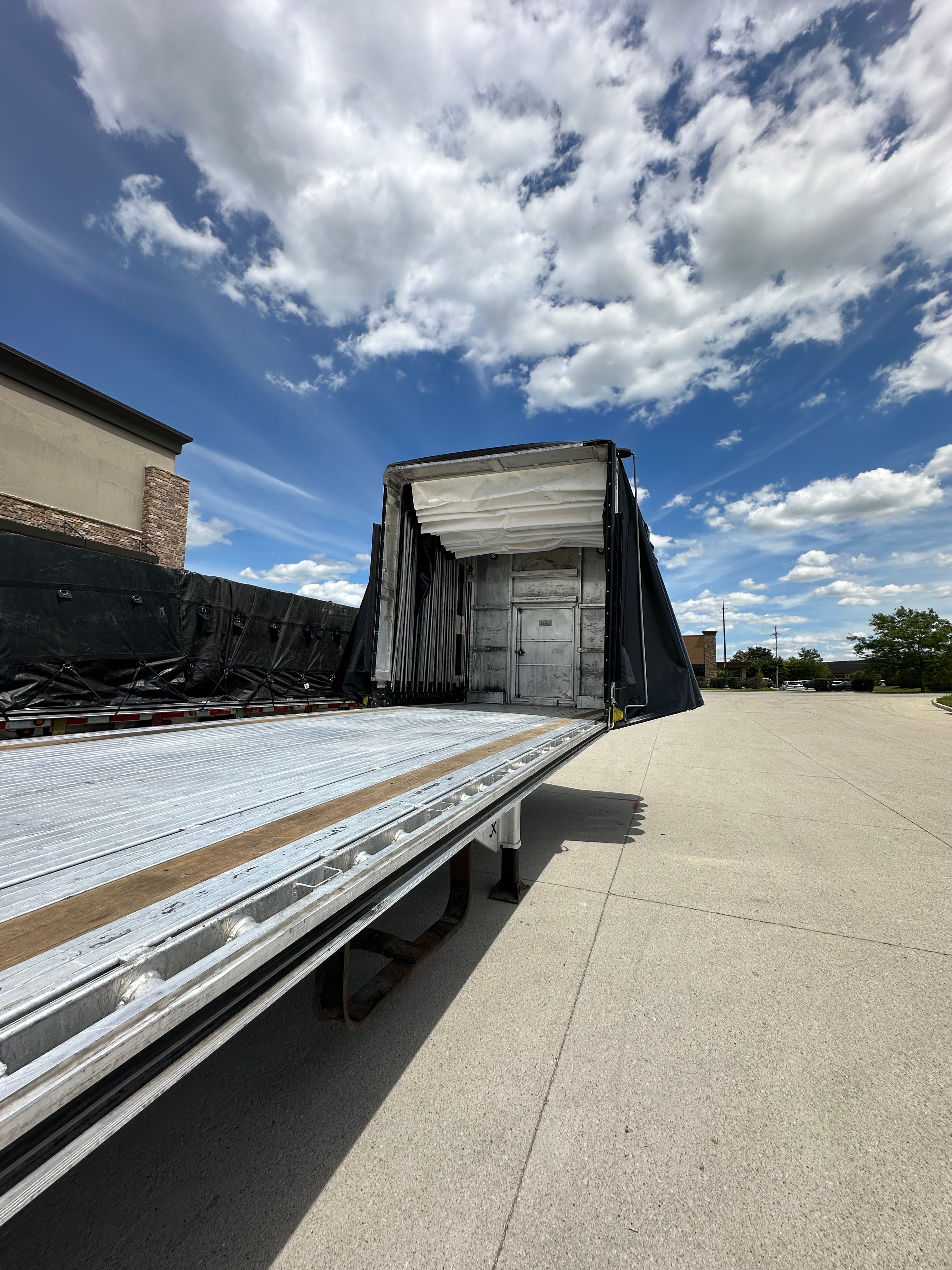2019 Extreme XP55 LP RAS Flatbed w/ Quickdraw Conestoga Route One Trailers