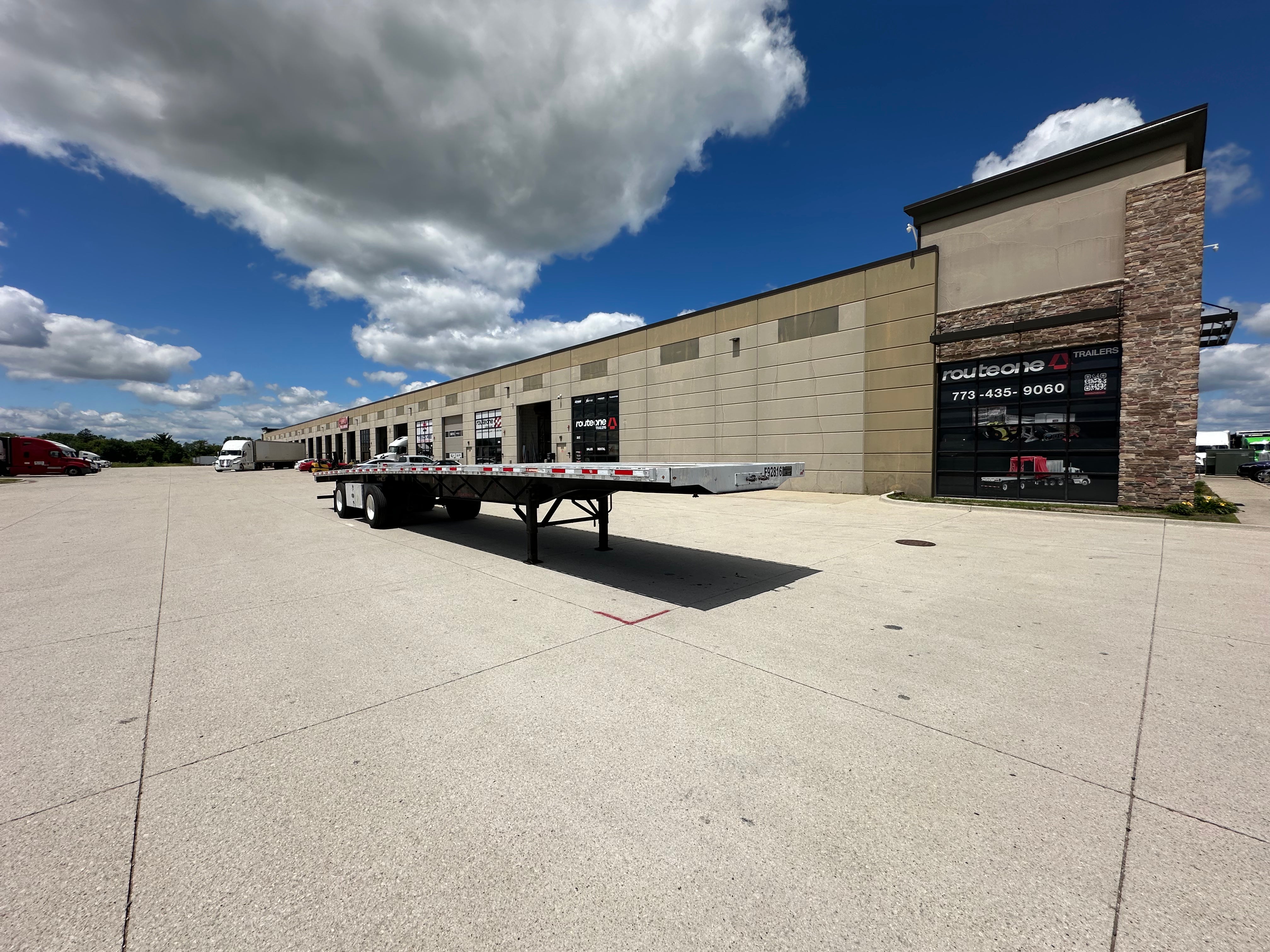 2018 Transcraft 554 Combo Flatbed Route One Trailers