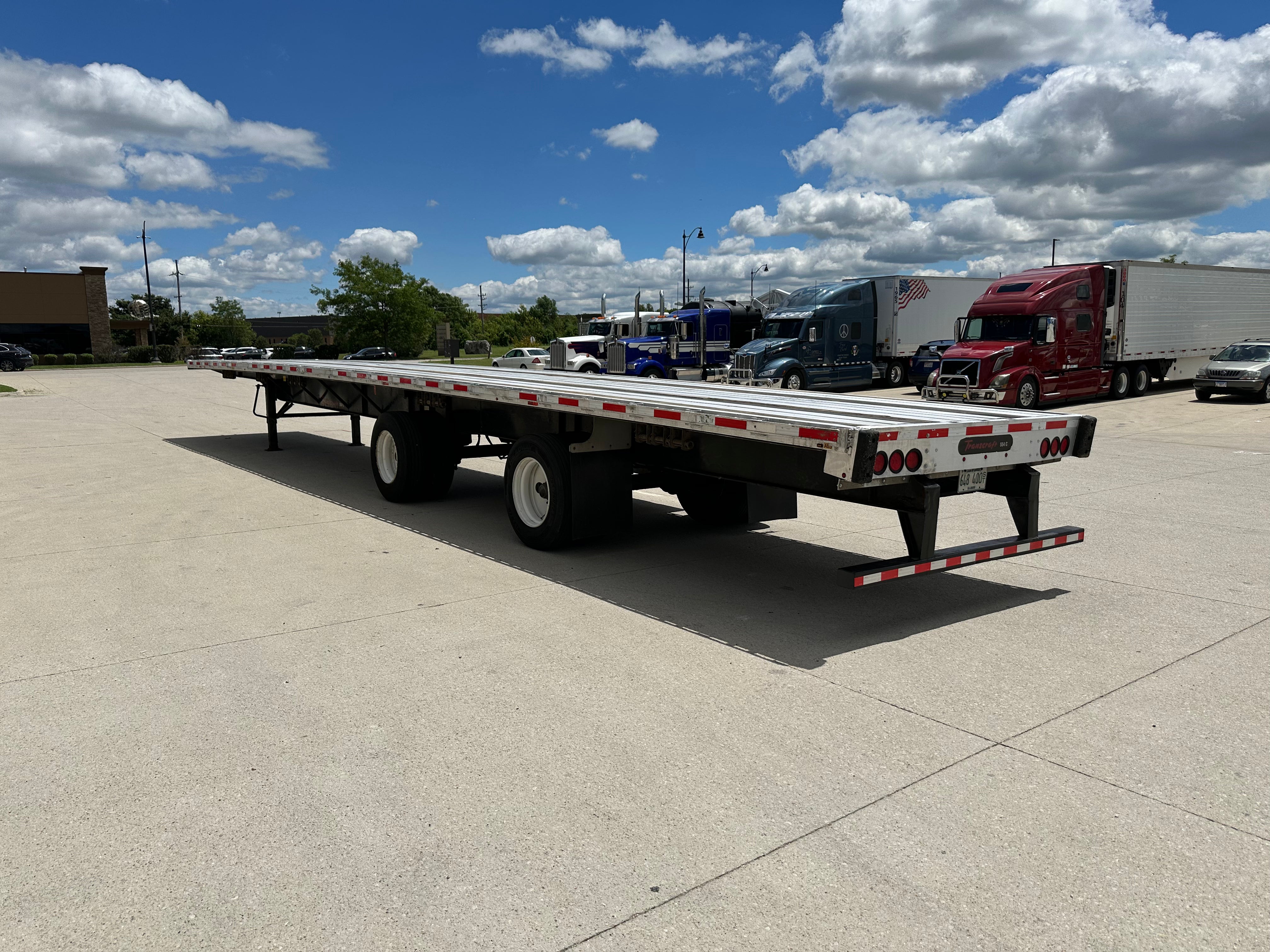 2018 Transcraft 554 Combo Flatbed Route One Trailers