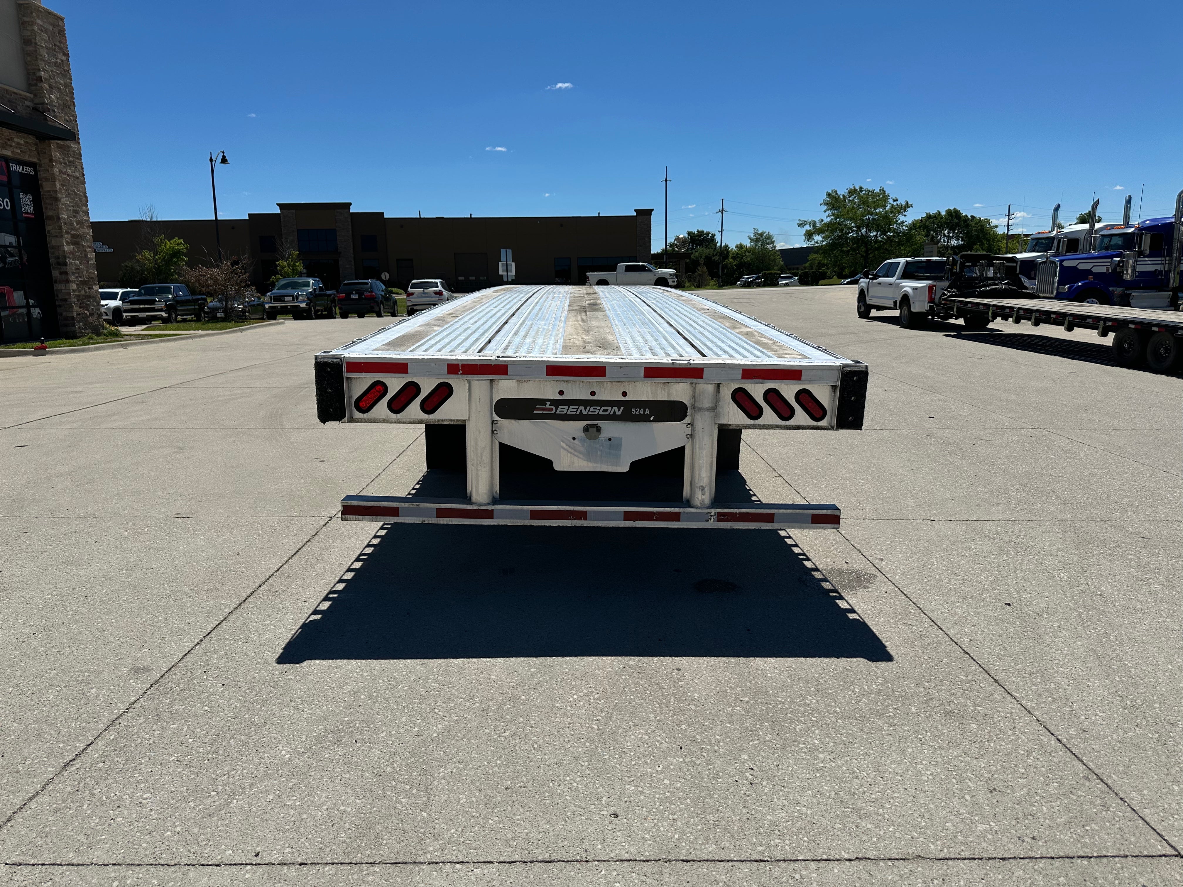 2020 Benson 524 Aluminum Flatbed Route One Trailers