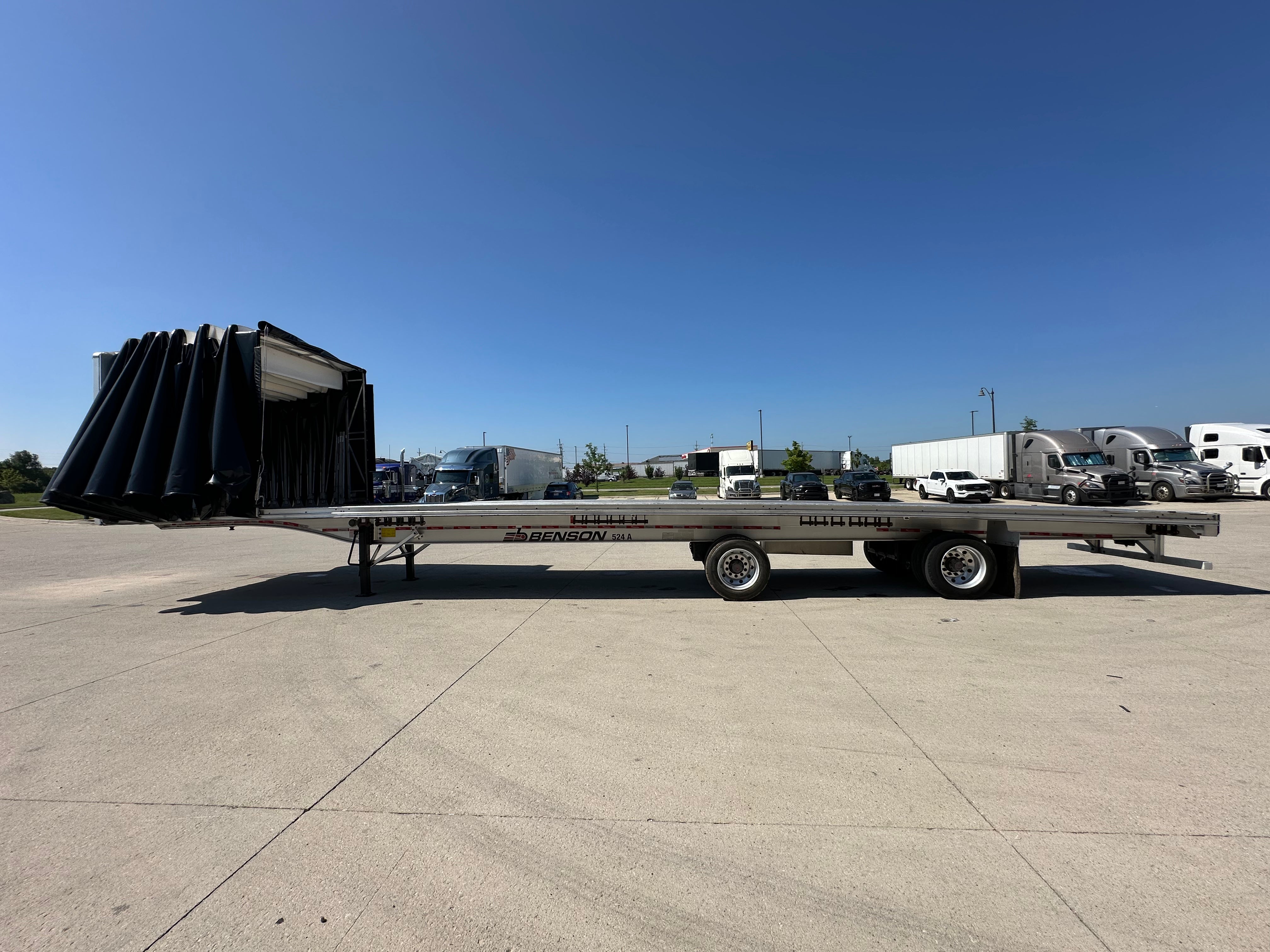 2020 Benson 524 Aluminum Flatbed Route One Trailers