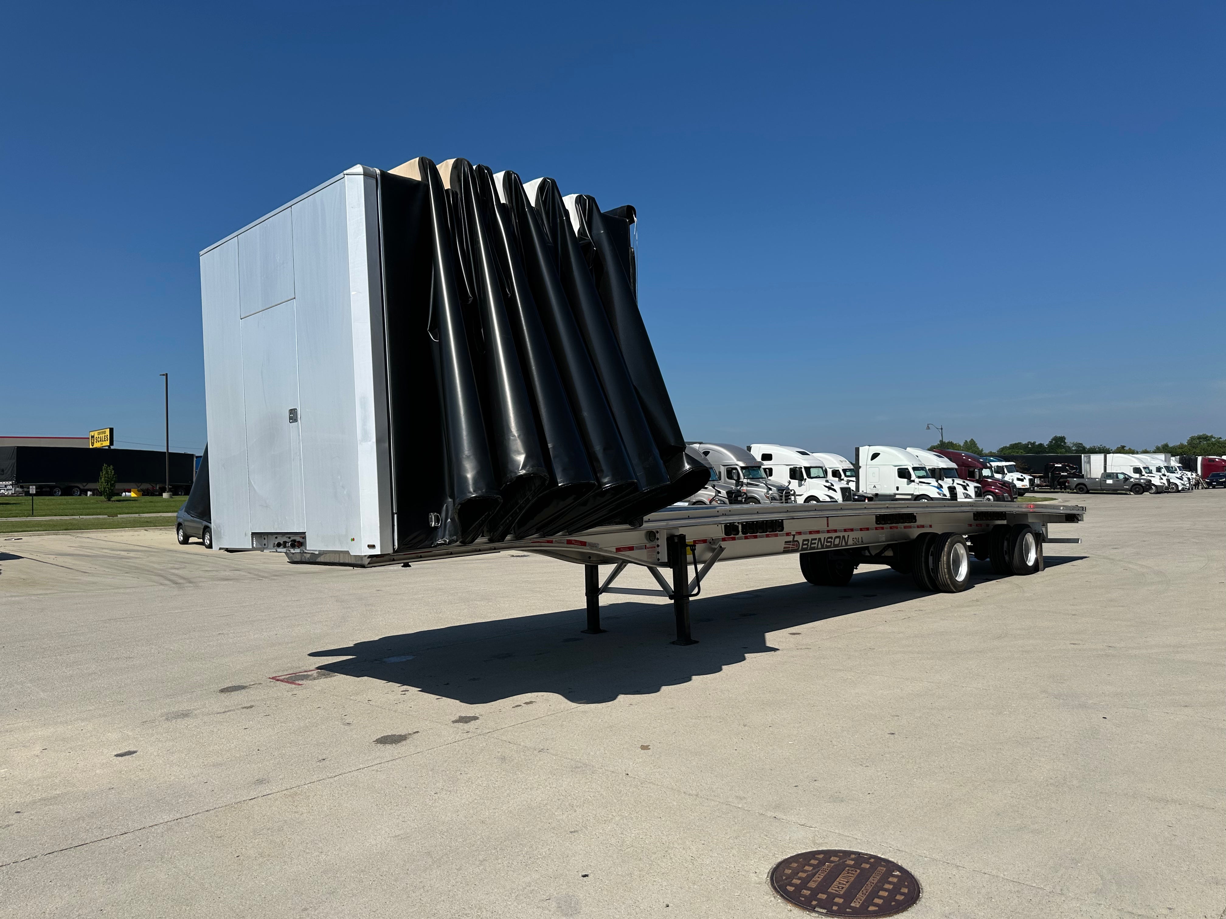 2020 Benson 524 Aluminum Flatbed Route One Trailers