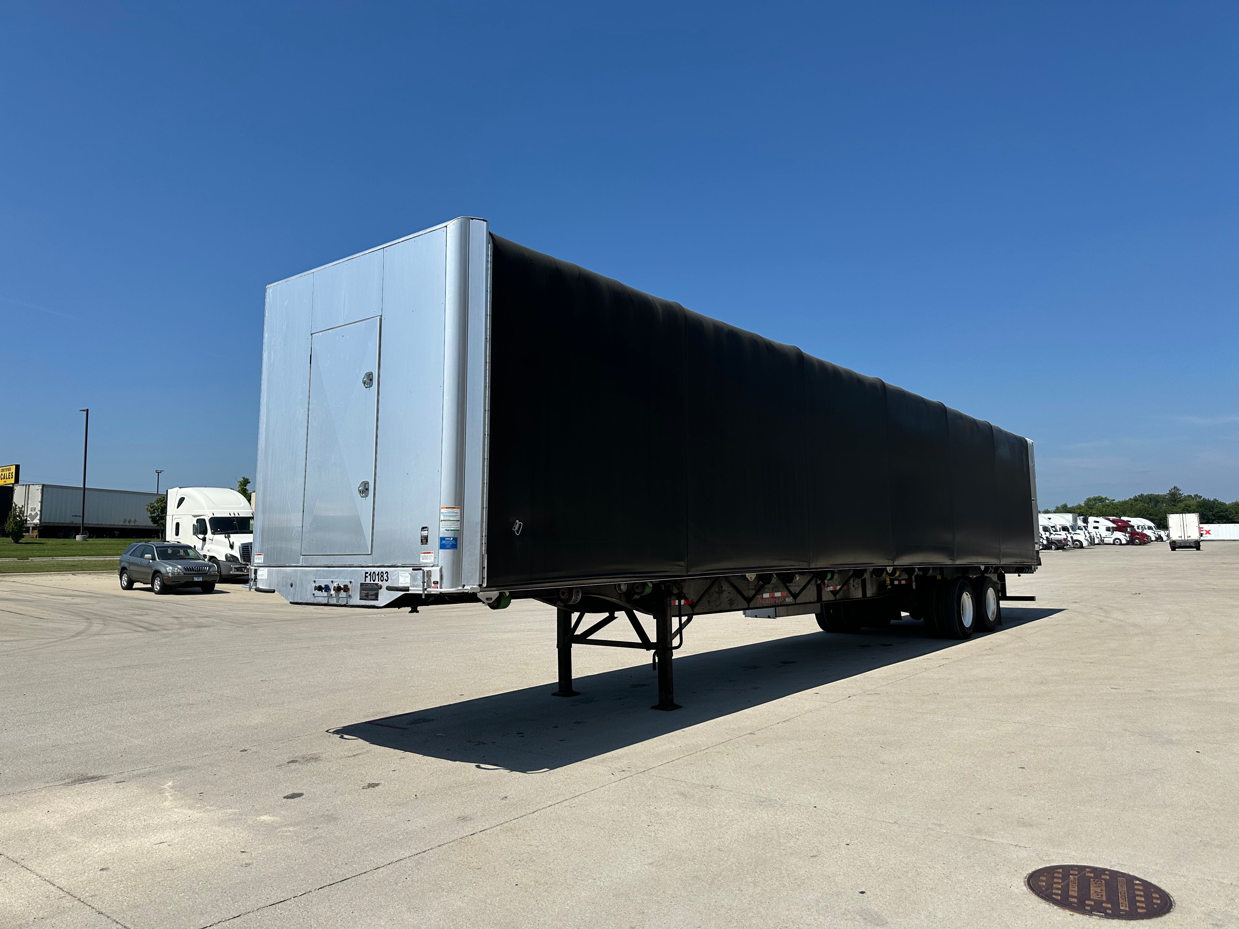 2020 Transcraft 554 Combo Flatbed w/ Aero Route One Trailers