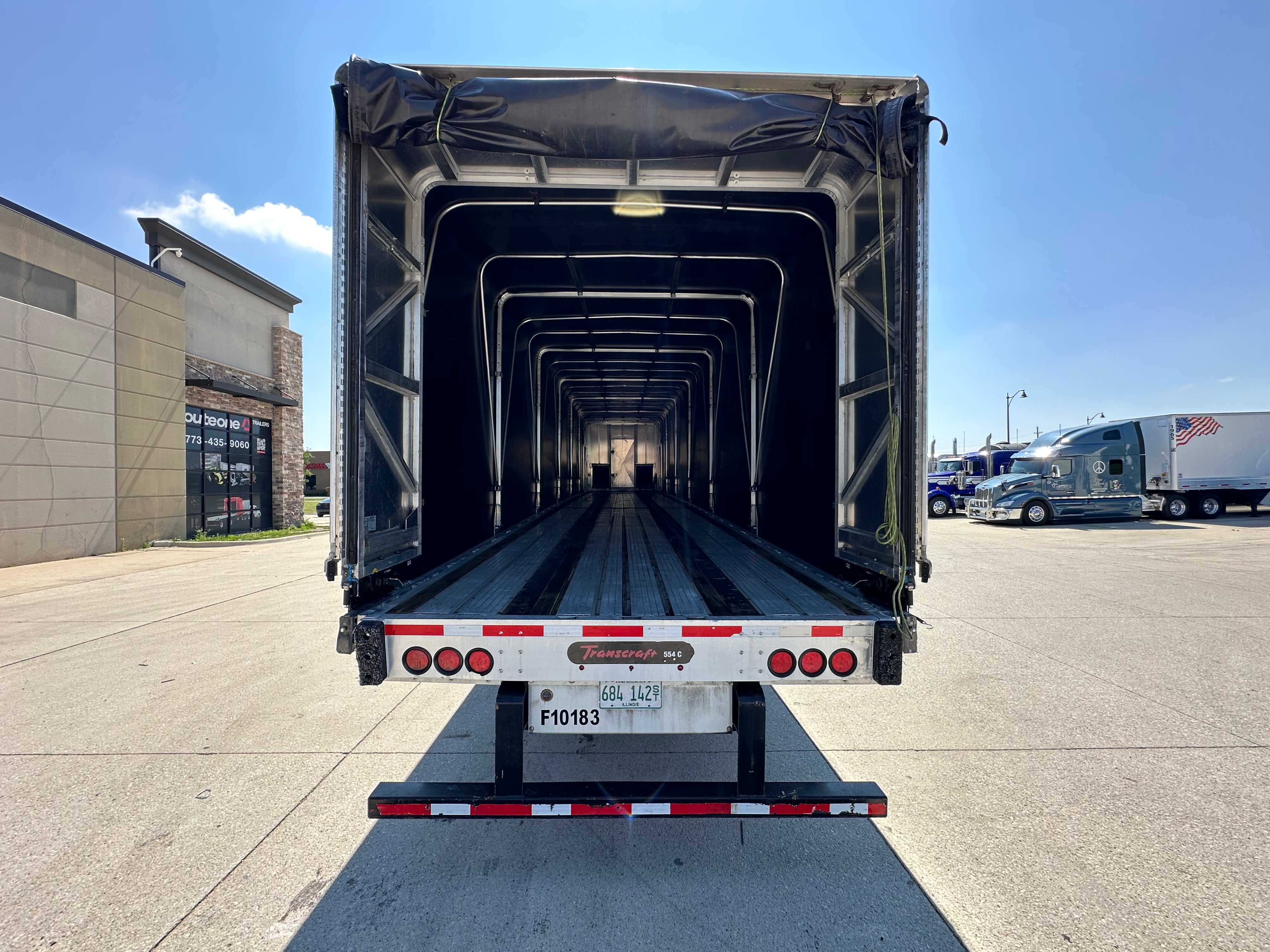 2020 Transcraft 554 Combo Flatbed w/ Aero Route One Trailers