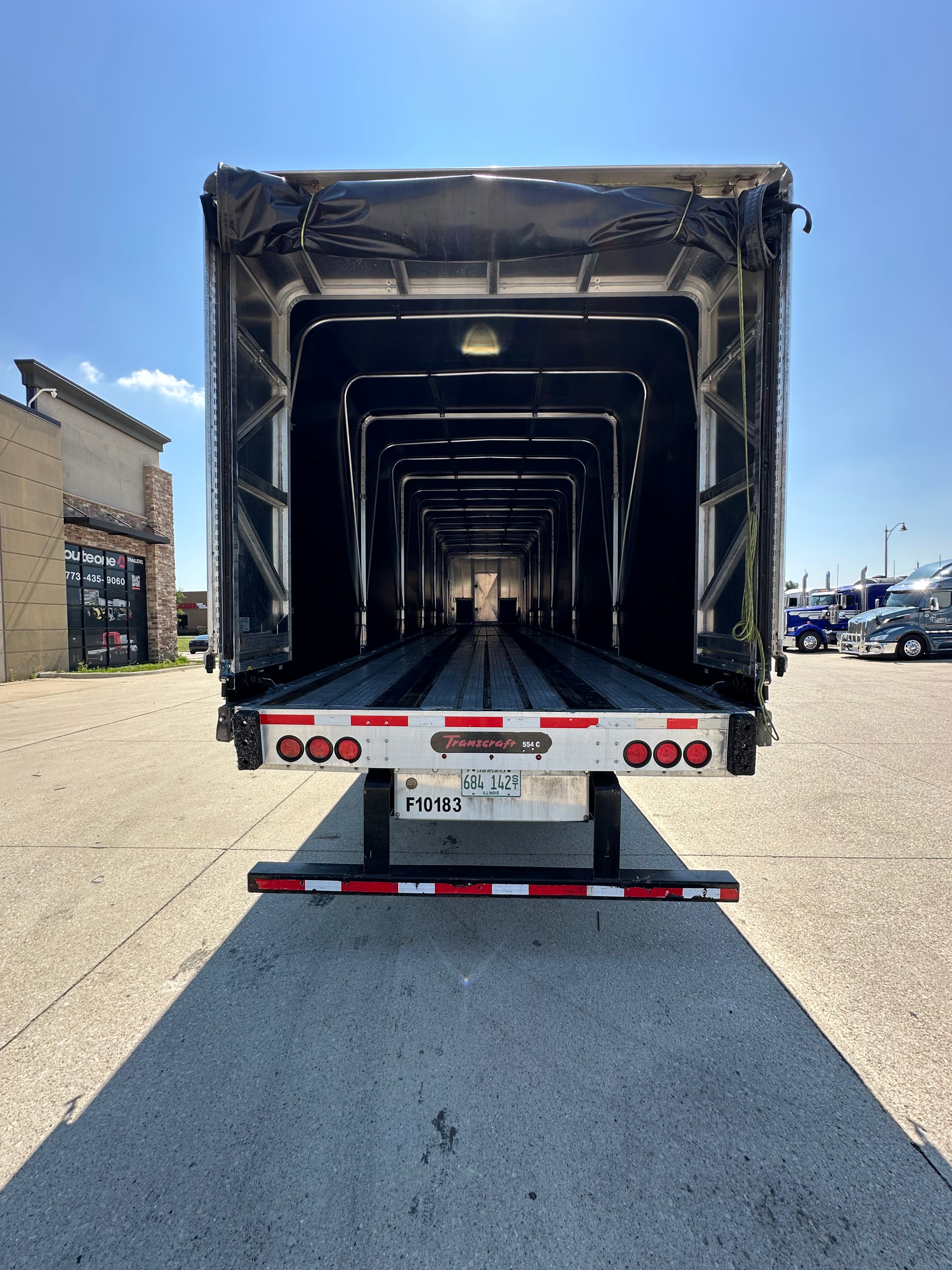 2020 Transcraft 554 Combo Flatbed w/ Aero Route One Trailers
