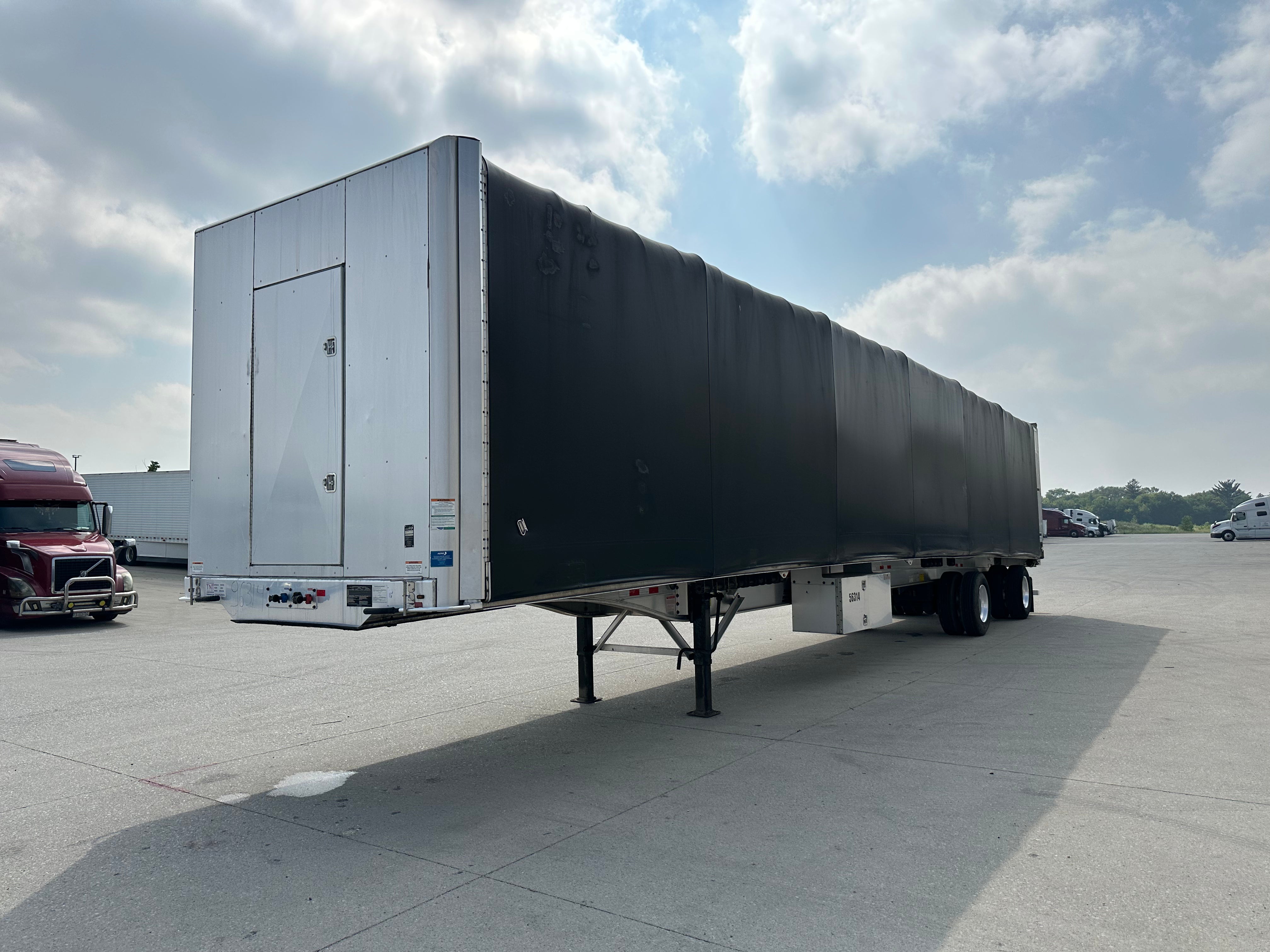 2020 Benson 524A Flatbed w/Aero Conestoga Route One Trailers