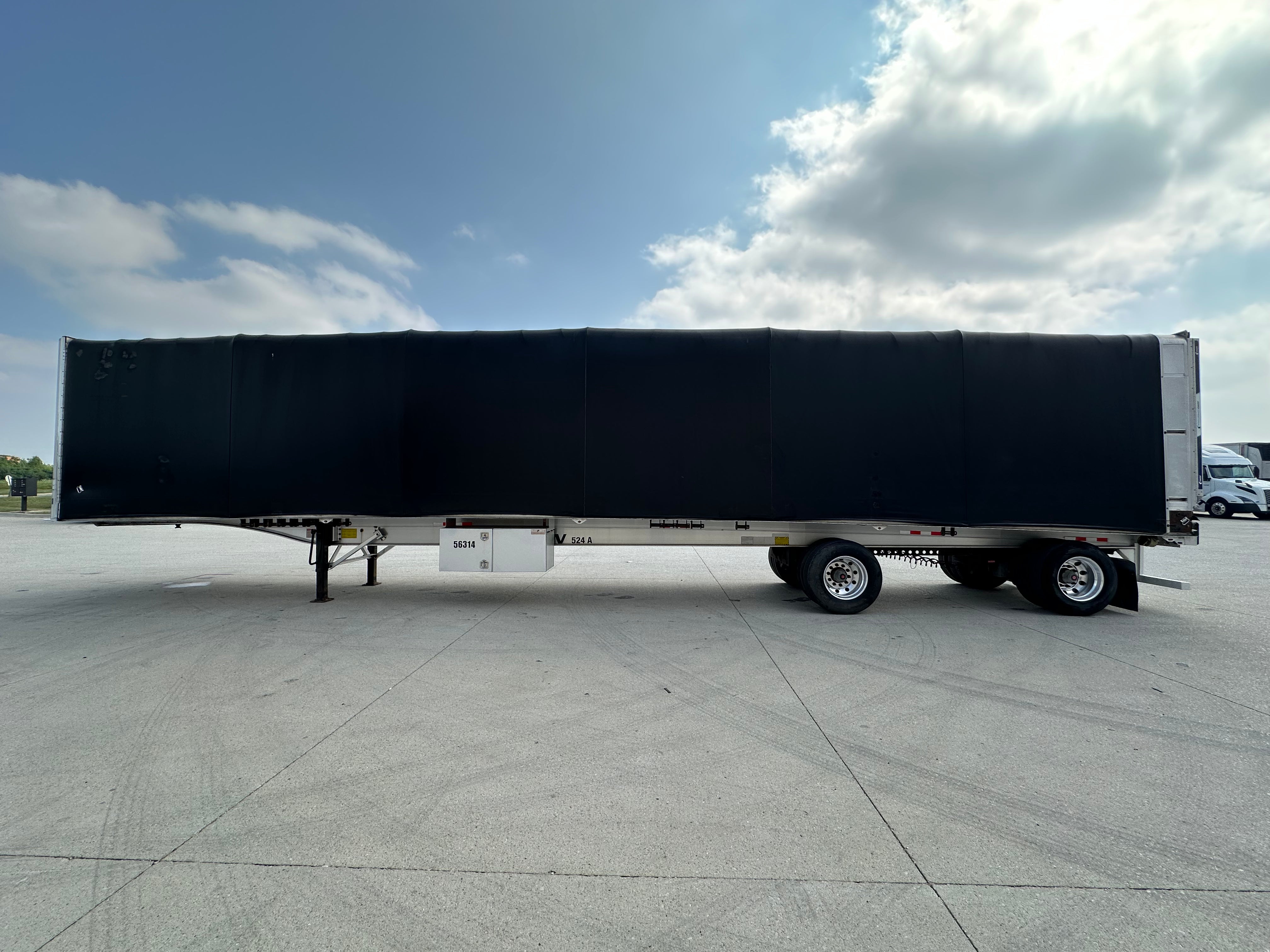 2020 Benson 524A Flatbed w/Aero Conestoga Route One Trailers