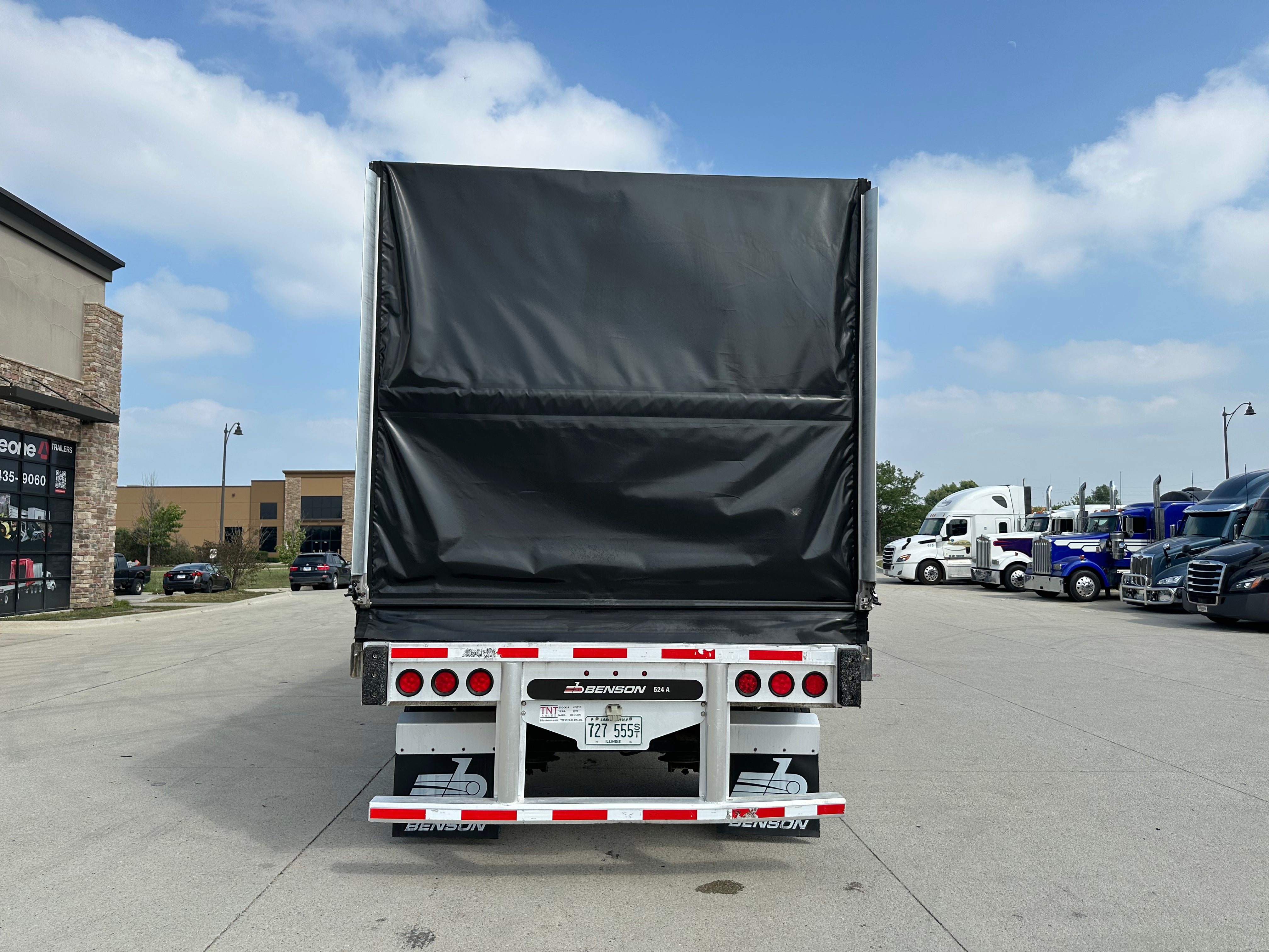 2020 Benson 524A Flatbed w/Aero Conestoga Route One Trailers