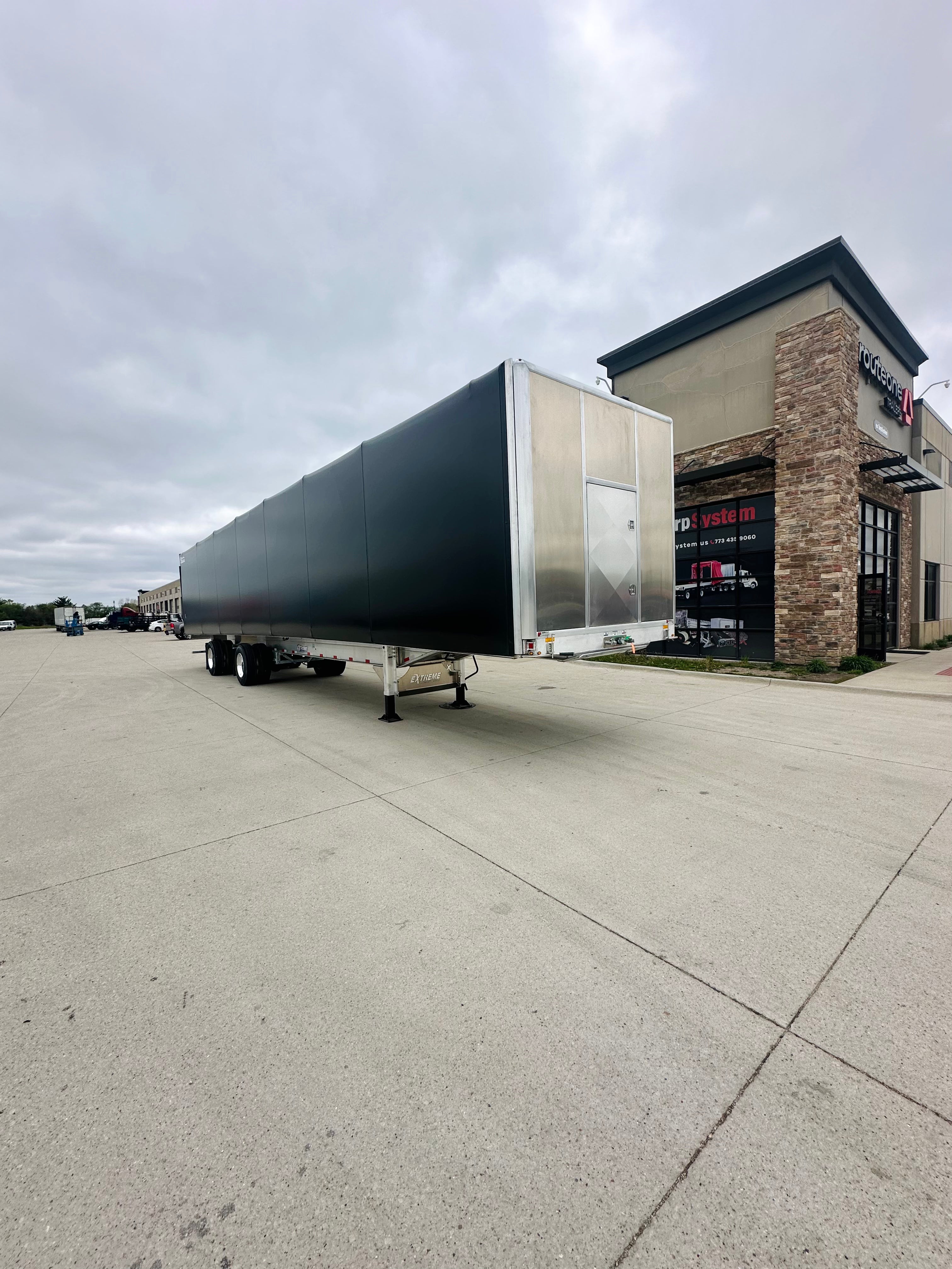 2027 Extreme XP55 Flatbed Fixed Axles Conestoga TarpStop Route One Trailers