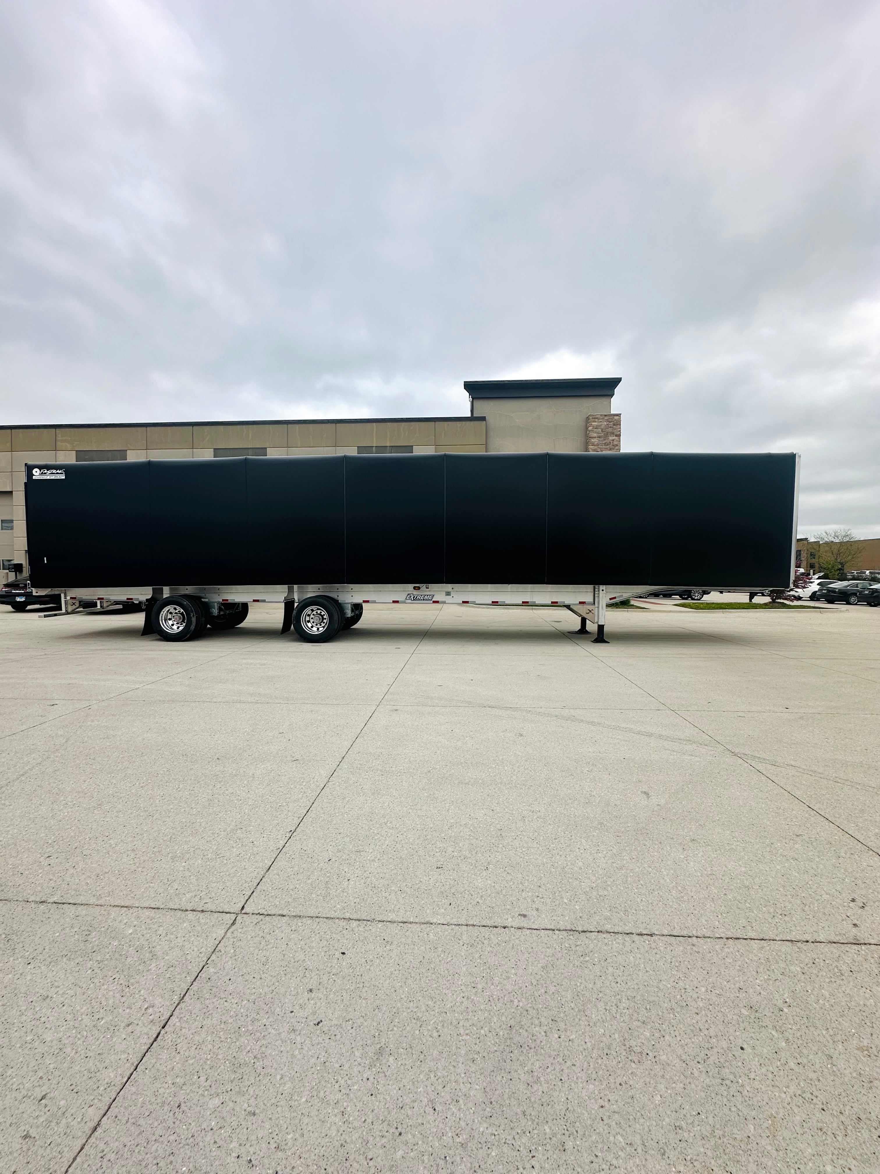 2026 Extreme XP55 Flatbed Fixed Axles Conestoga TarpStop