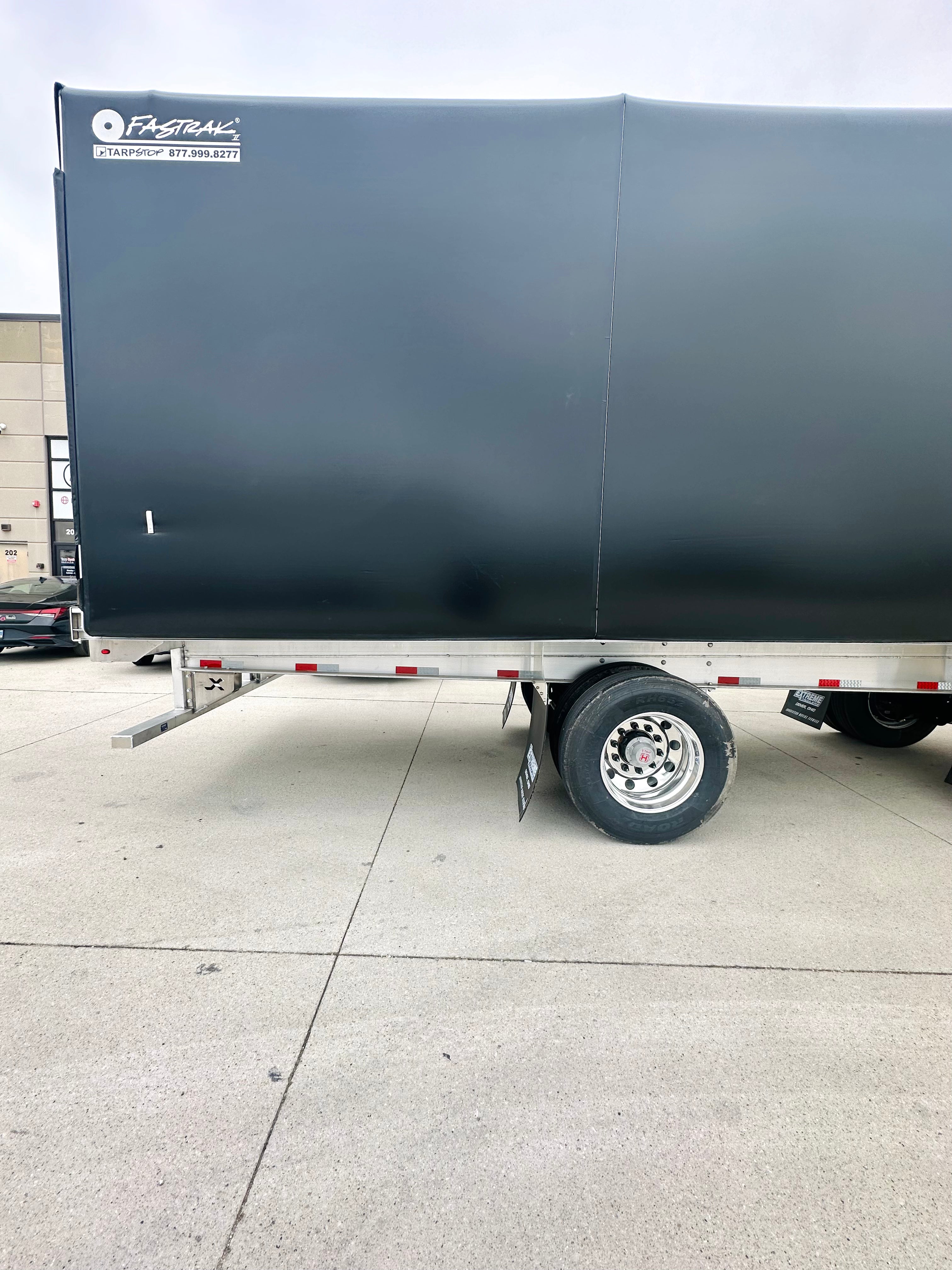 2027 Extreme XP55 Flatbed Fixed Axles Conestoga TarpStop Route One Trailers