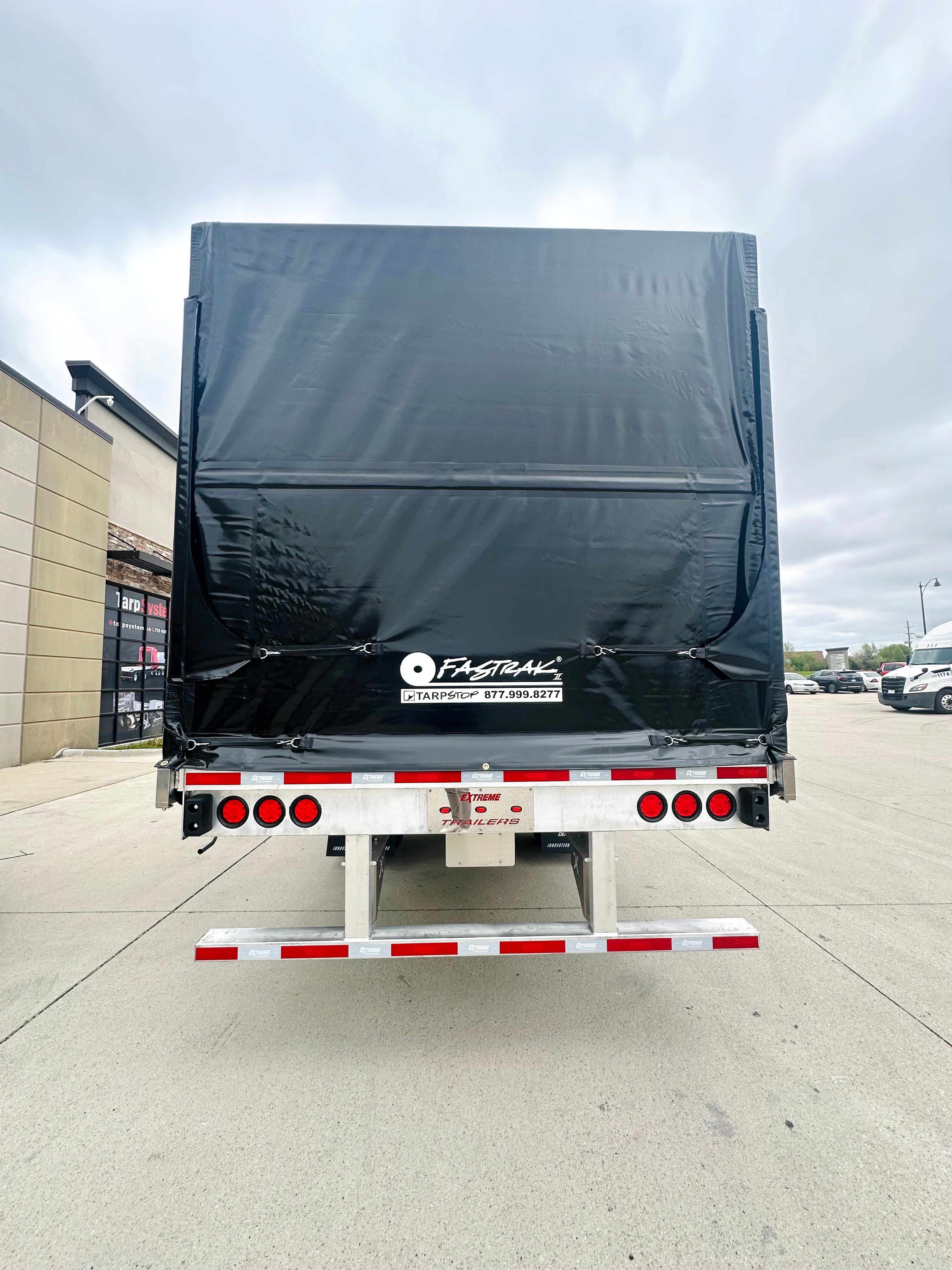 2026 Extreme XP55 Flatbed Fixed Axles Conestoga TarpStop