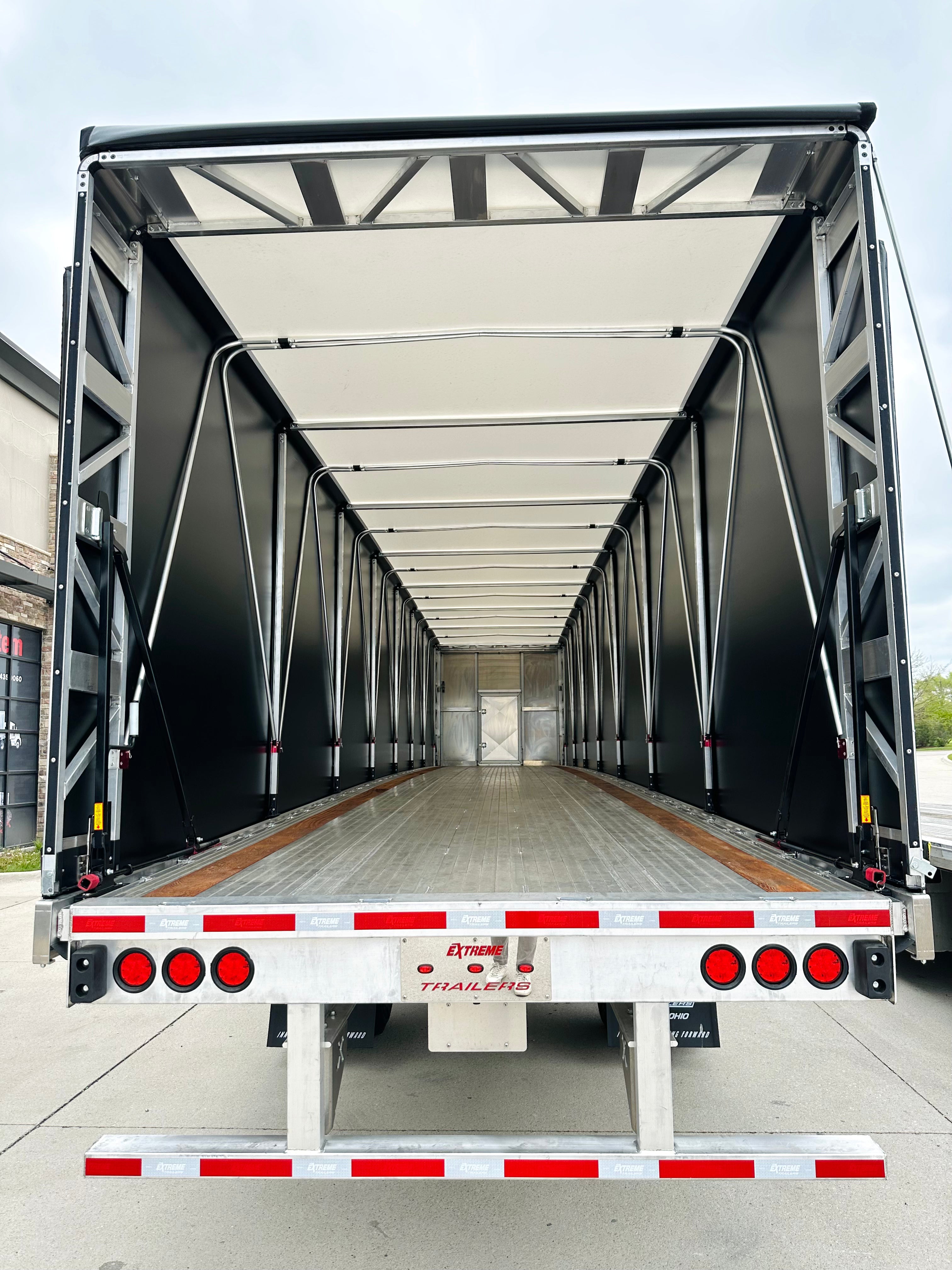2027 Extreme XP55 Flatbed Fixed Axles Conestoga TarpStop Route One Trailers