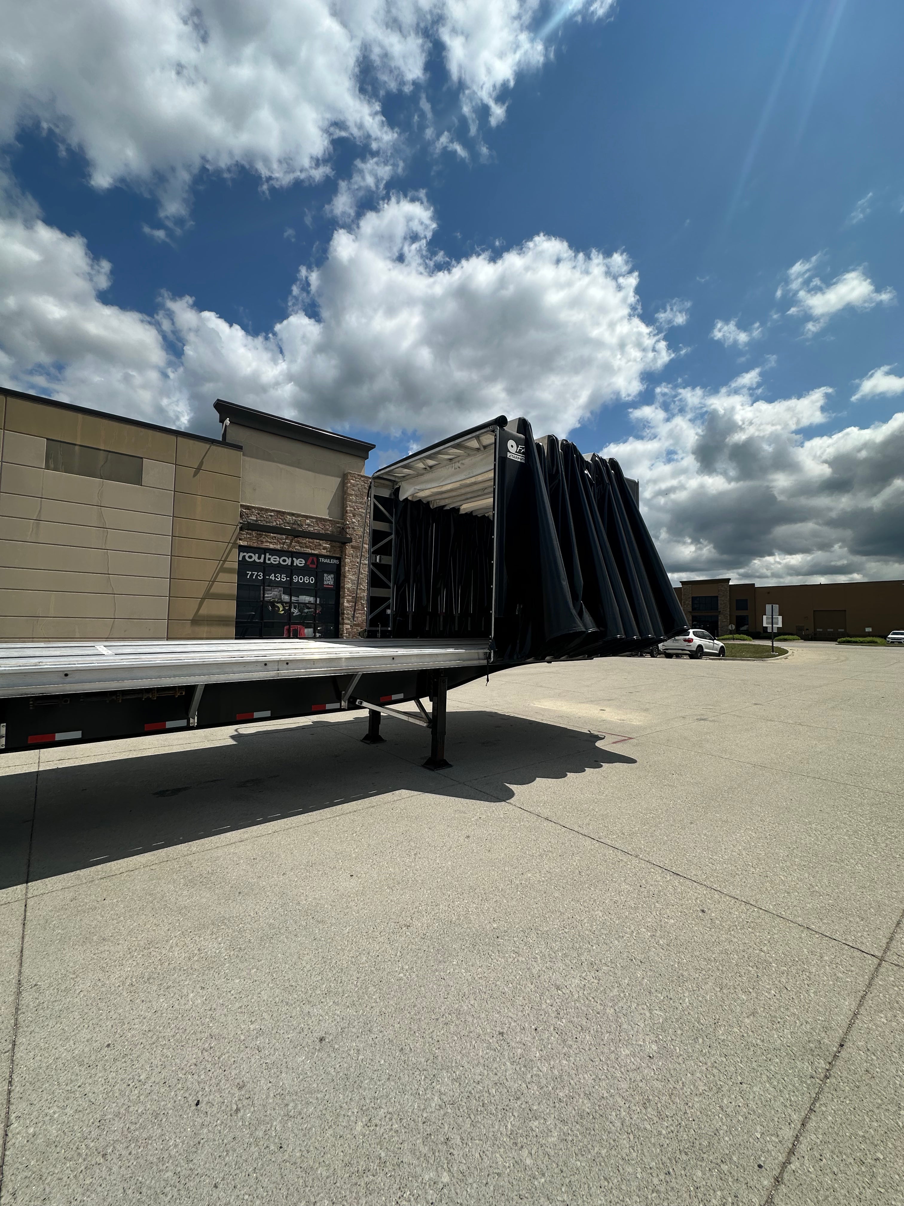 2024 Utility Combo Flatbed w/ Tarpstop Route One Trailers