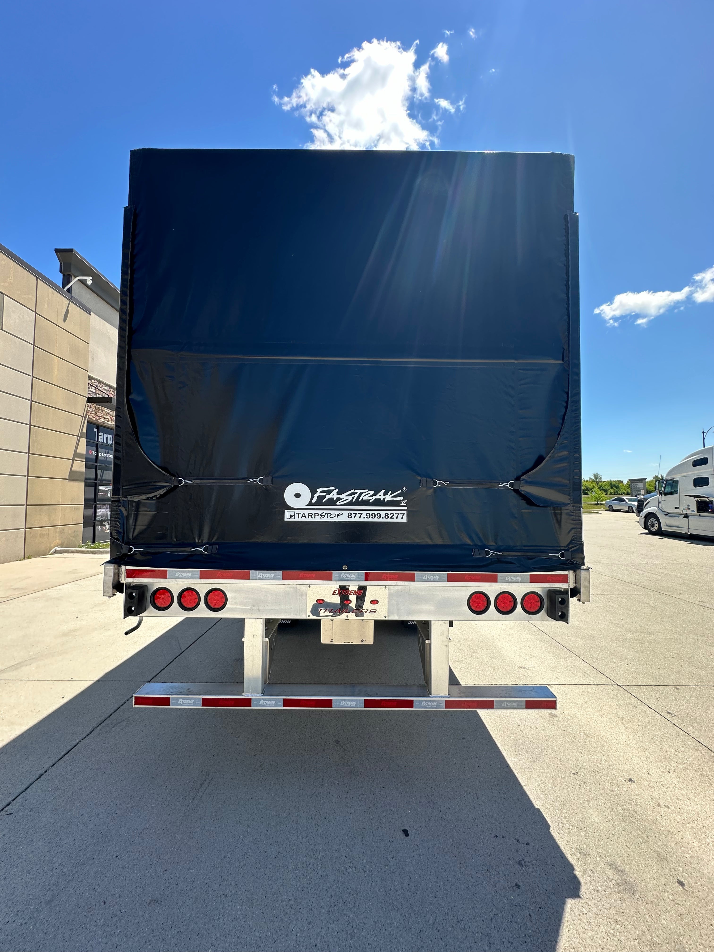 Fastrak II Tarp System by TarpStop Route One Trailers