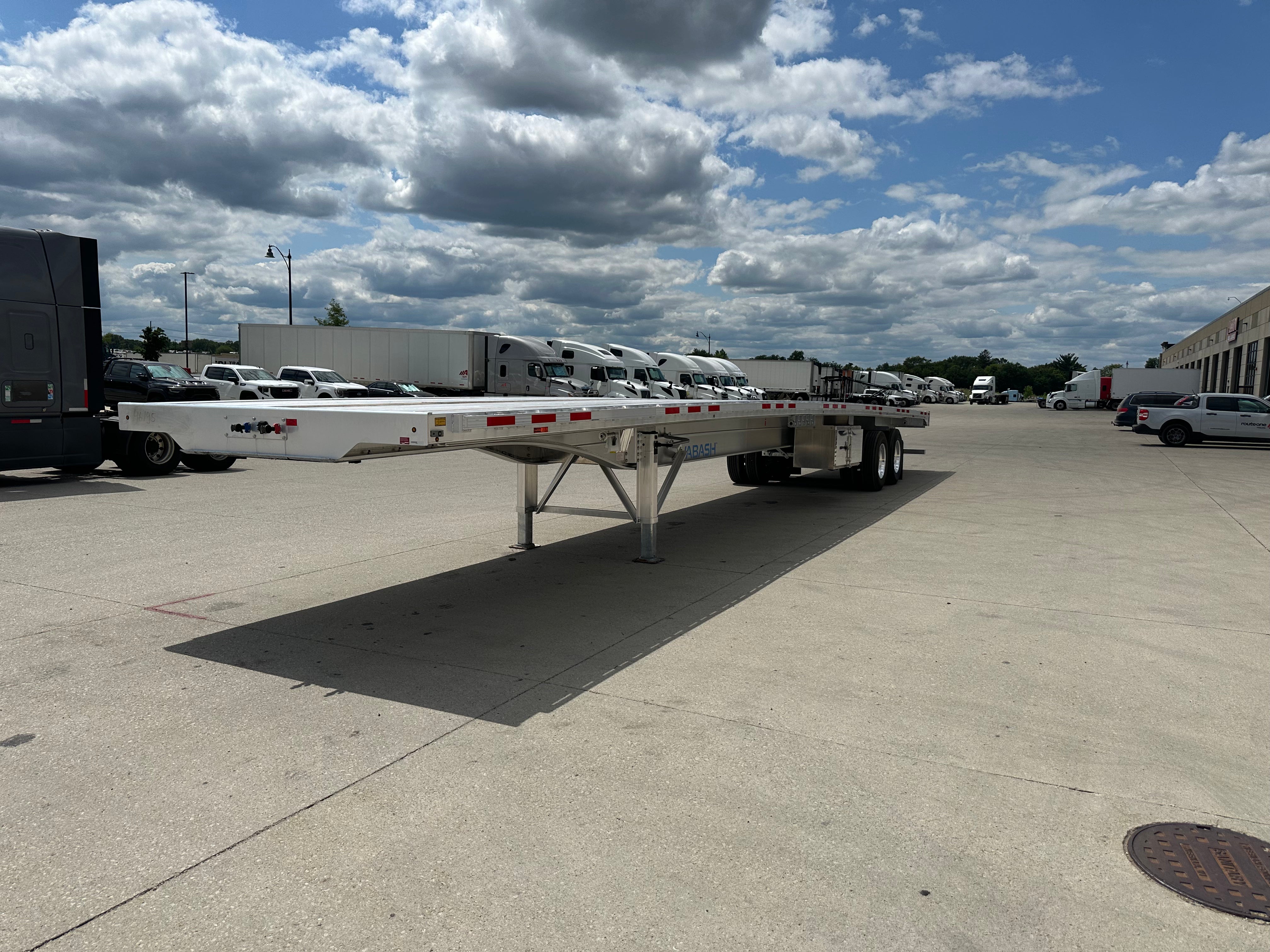 2024 Wabash 524A Flatbed Route One Trailers
