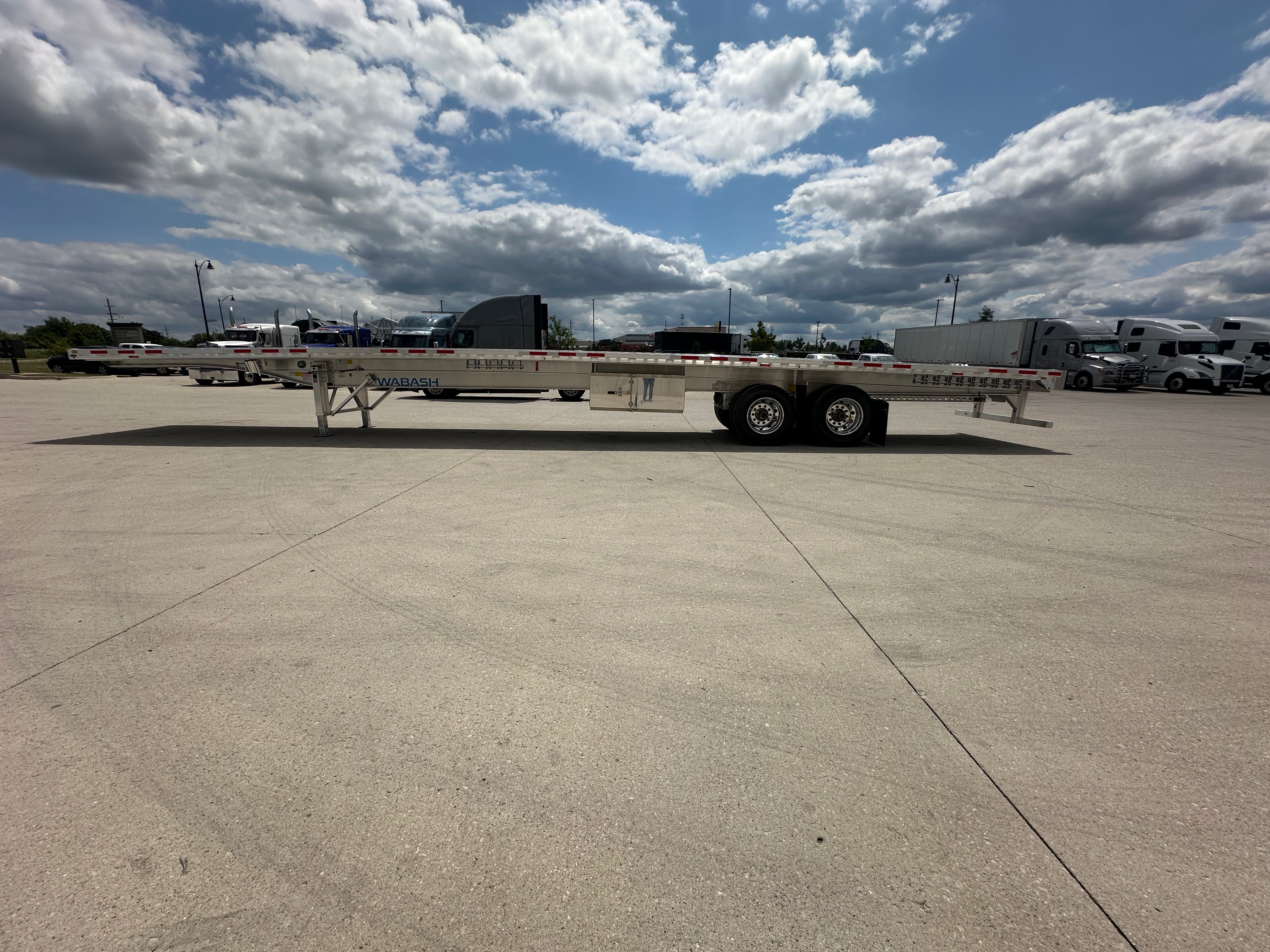 2024 Wabash 524A Flatbed Route One Trailers