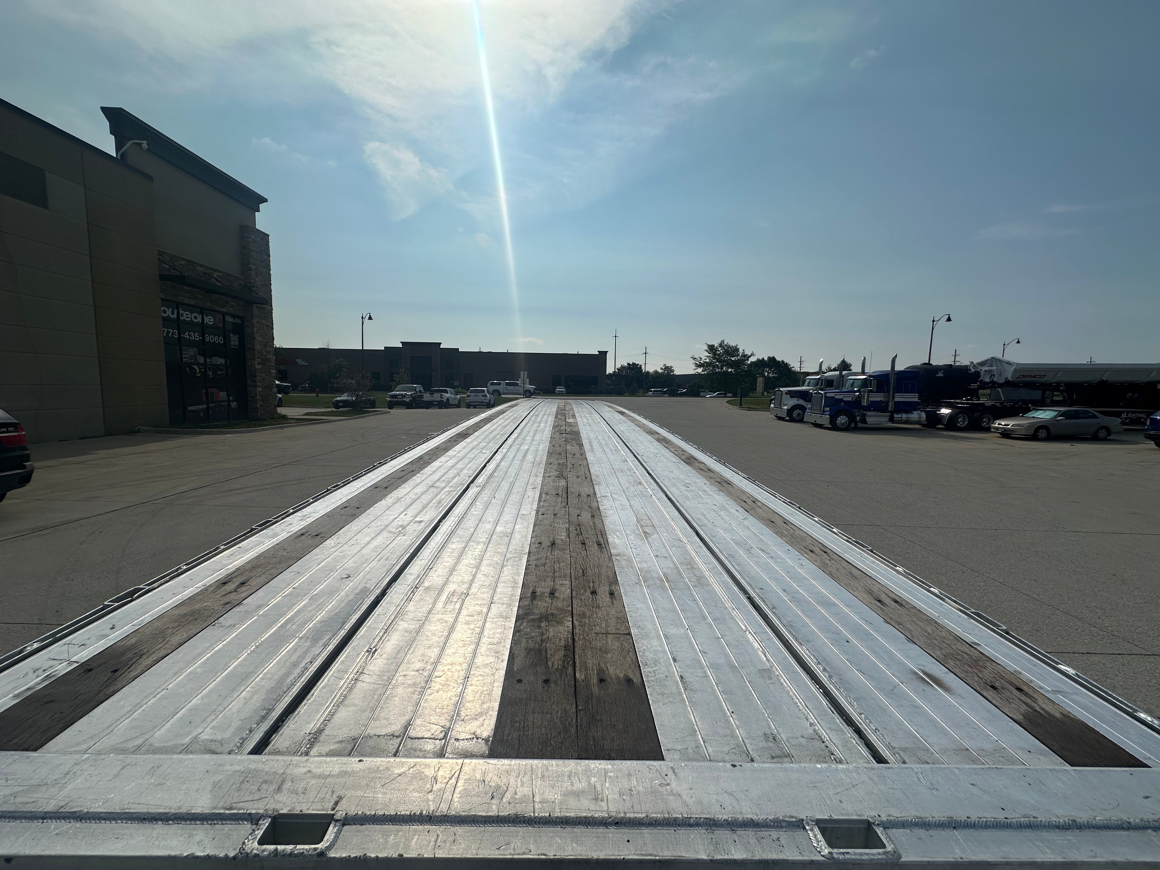 2019 Benson 524A Flatbed RAS Route One Trailers
