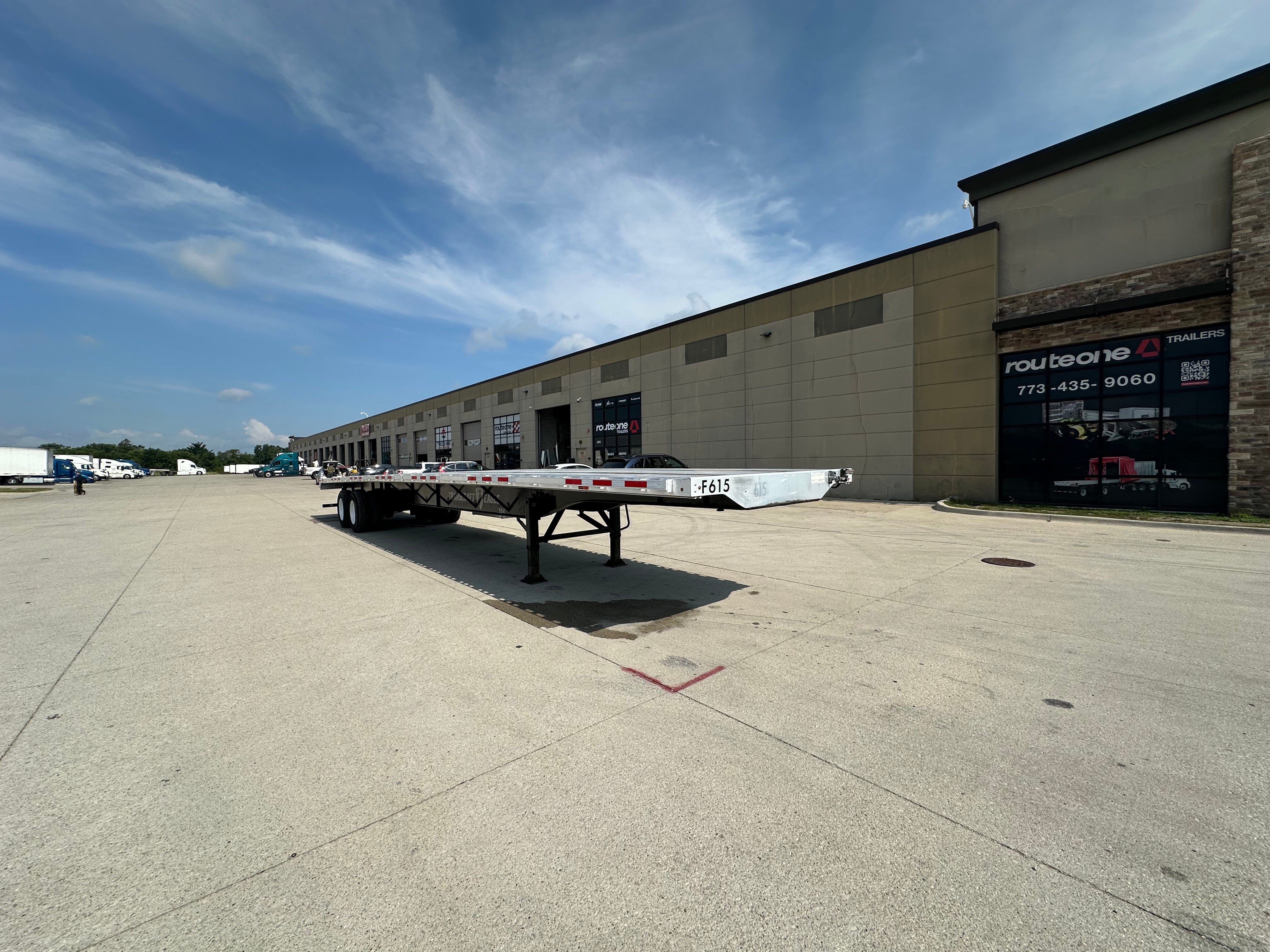 2021 Transcraft Eagle 554C Flatbed RAS Route One Trailers