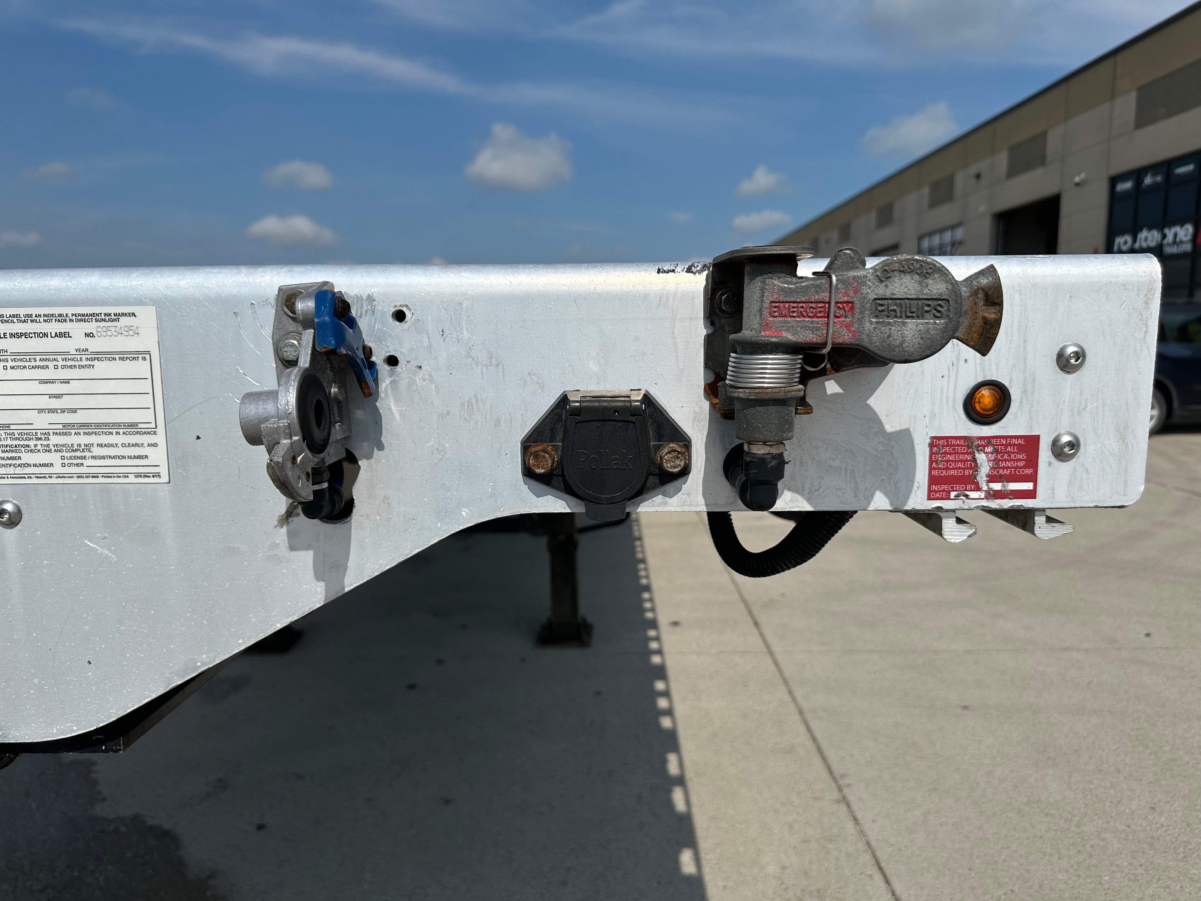 2021 Transcraft Eagle 554C Flatbed RAS Route One Trailers