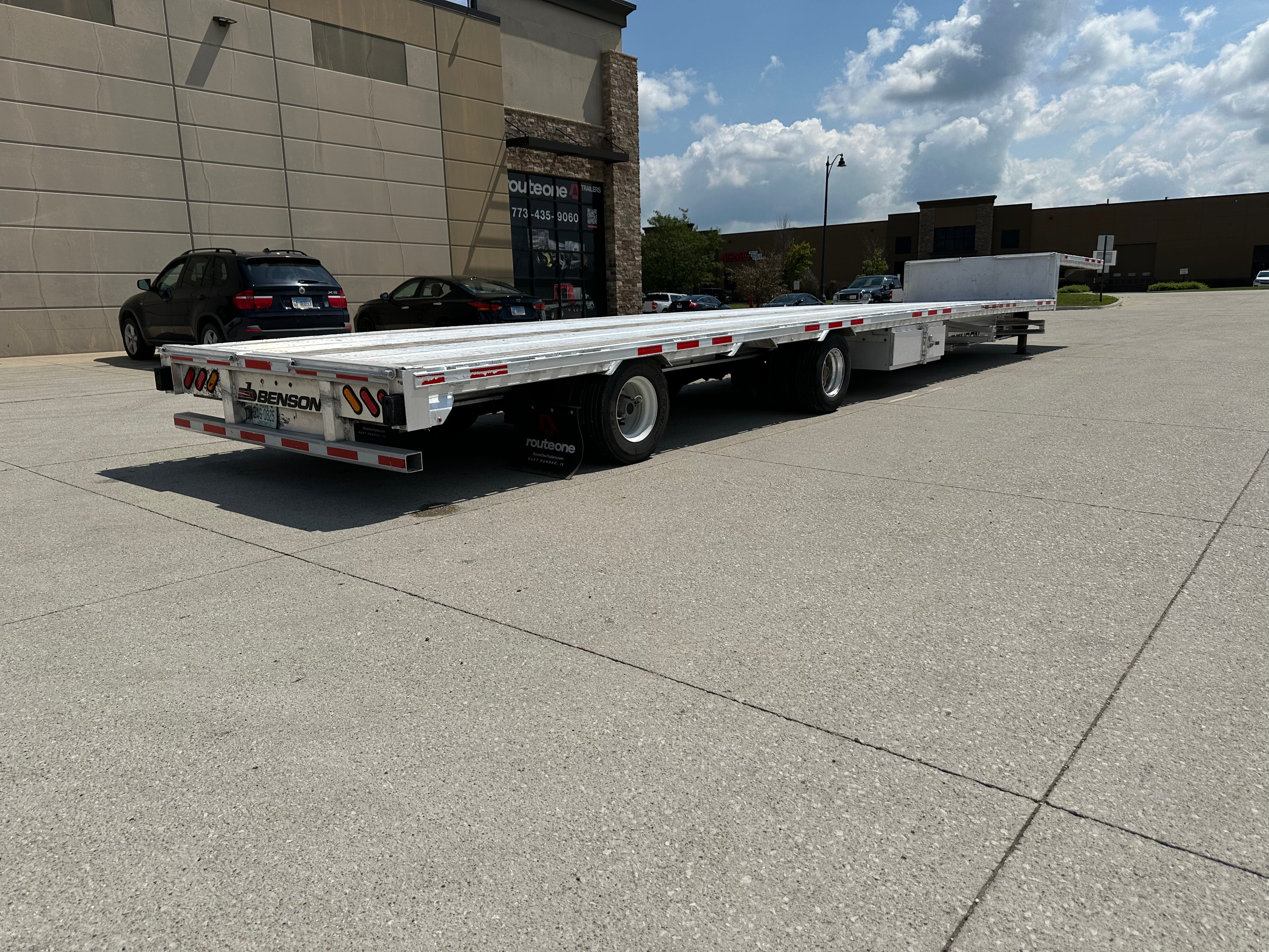2021 Benson 524A Step Deck Low Pro Route One Trailers