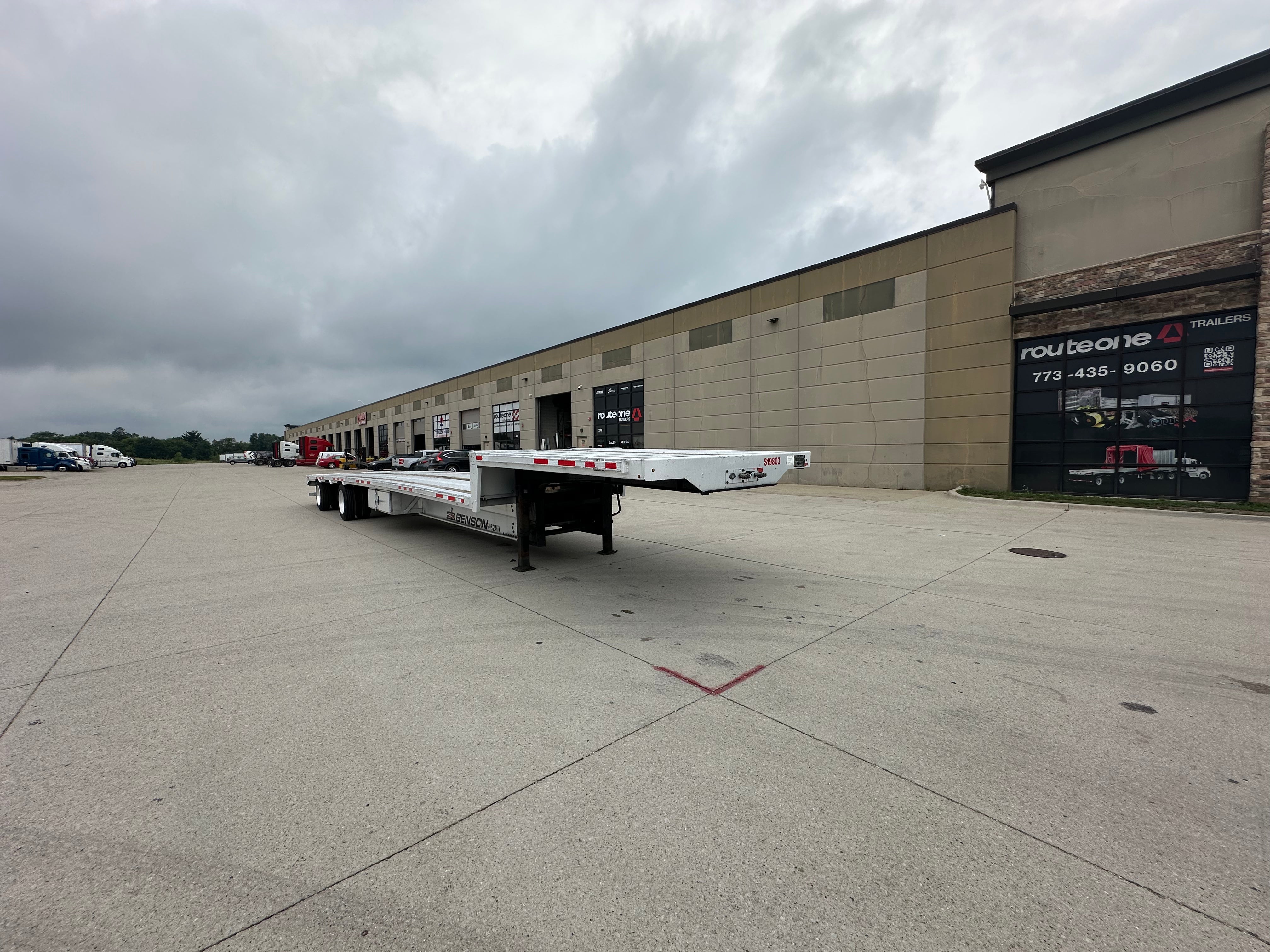 2021 Benson 524A Step Deck Route One Trailers