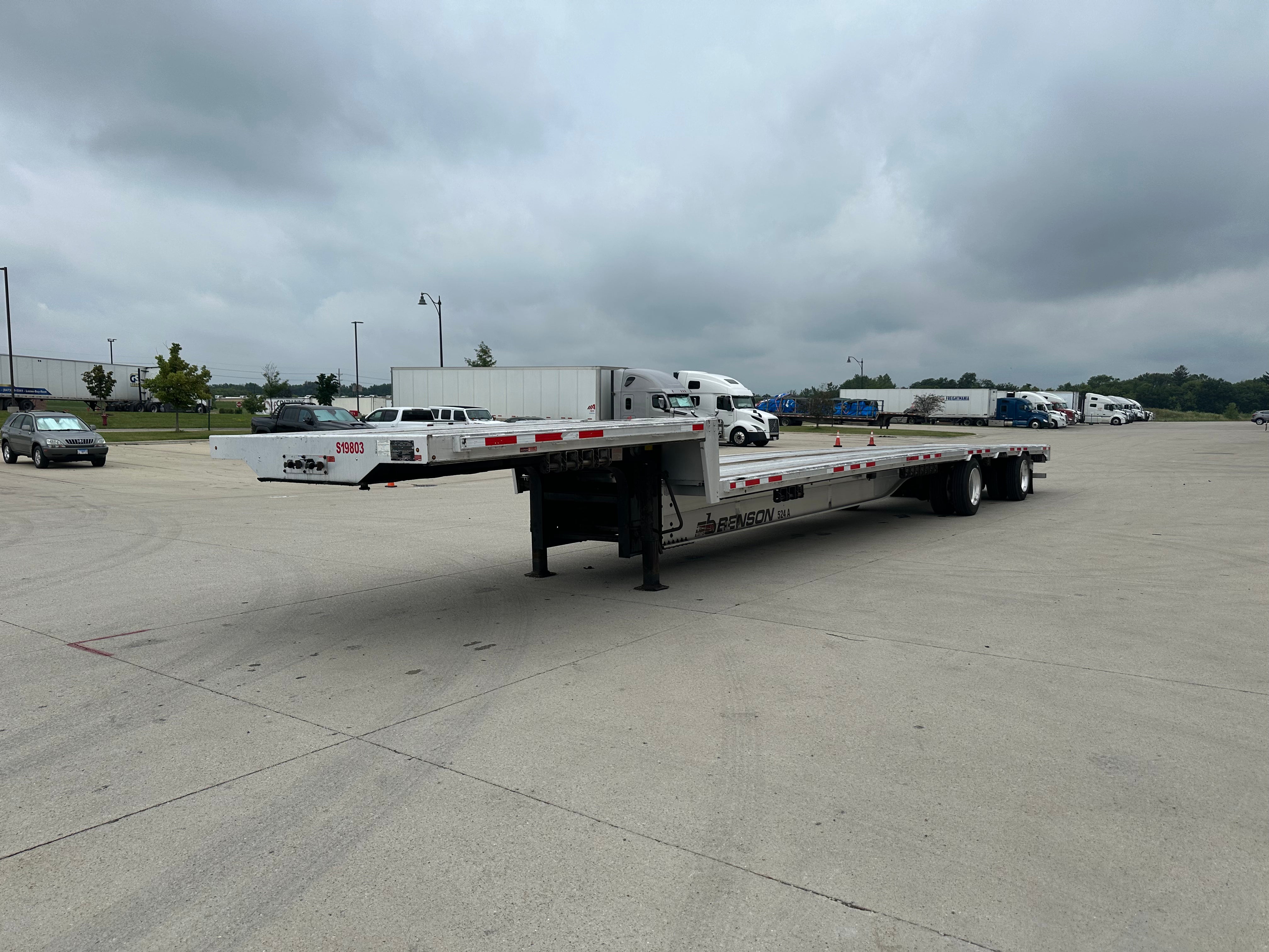 2021 Benson 524A Step Deck Route One Trailers