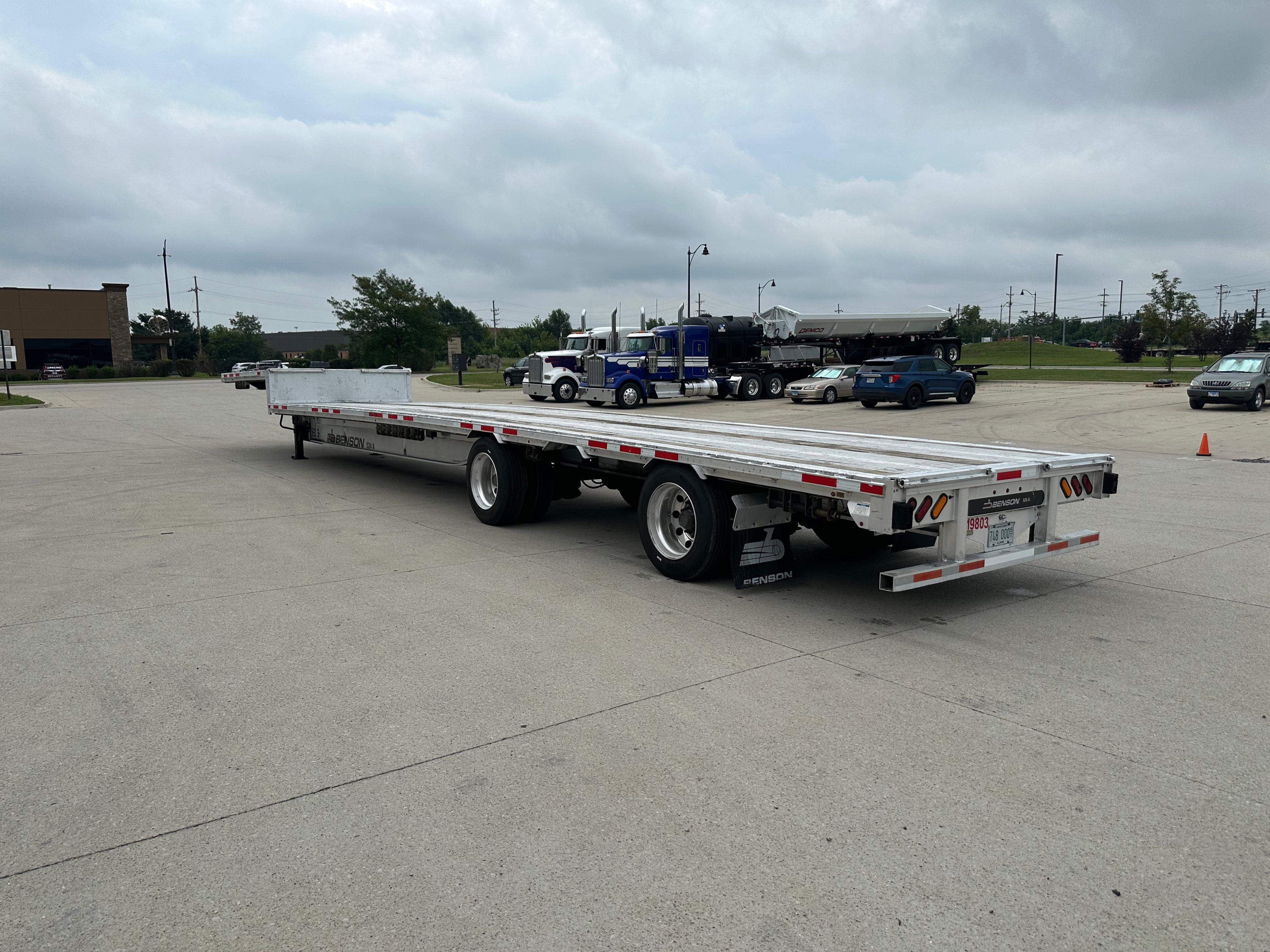 2021 Benson 524A Step Deck Route One Trailers
