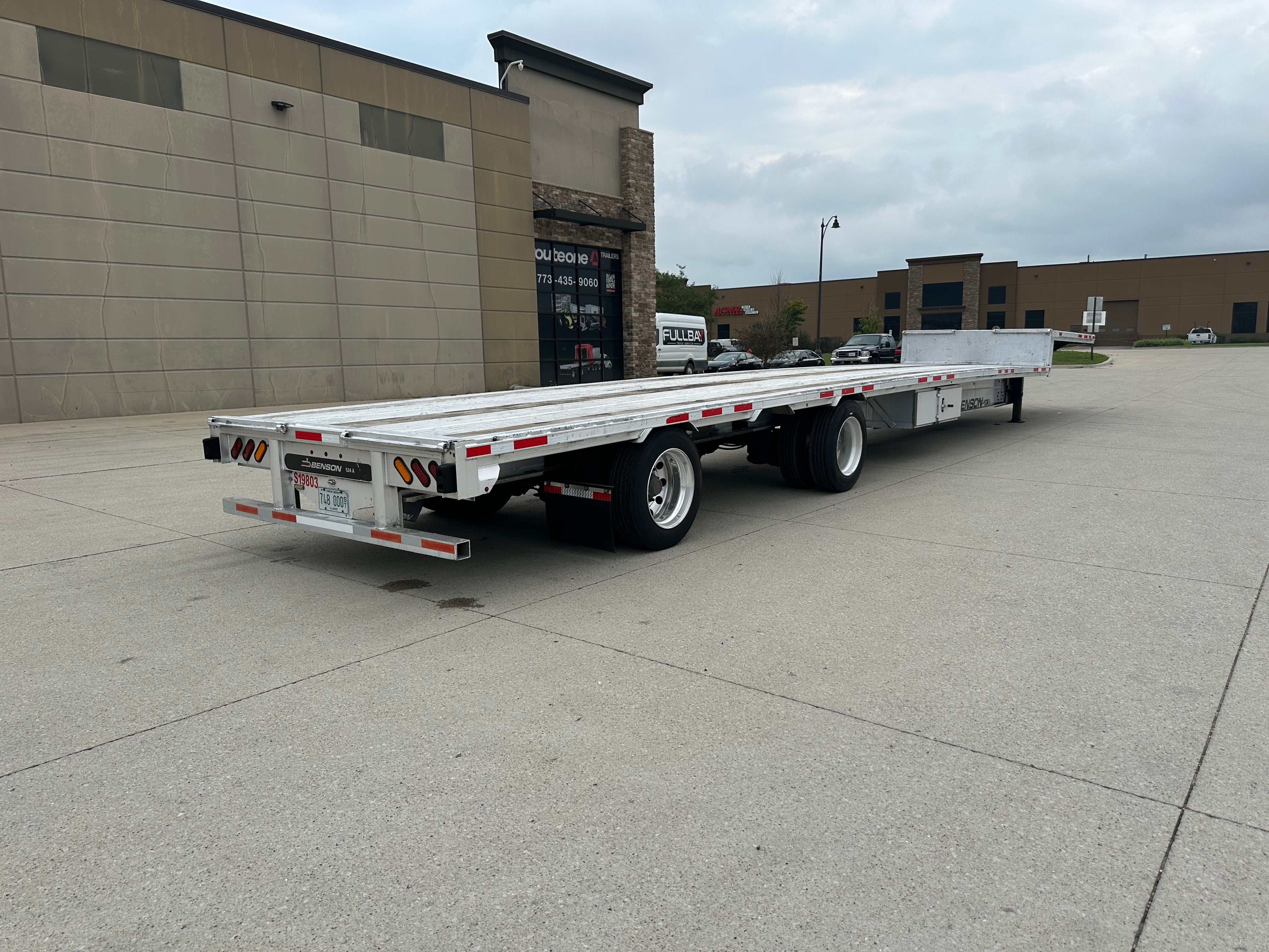 2021 Benson 524A Step Deck Route One Trailers