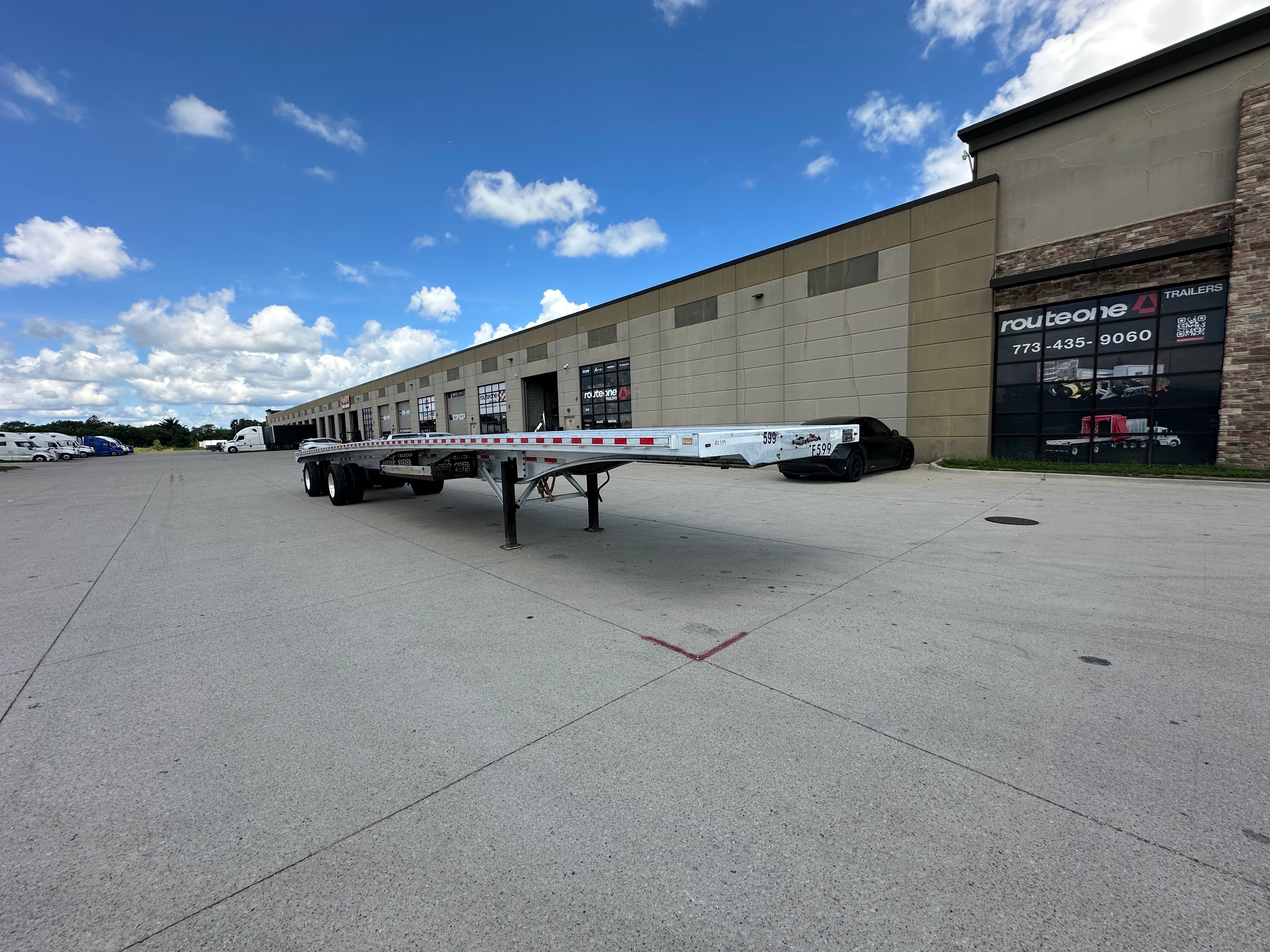 2019 Benson 524A Flatbed Route One Trailers
