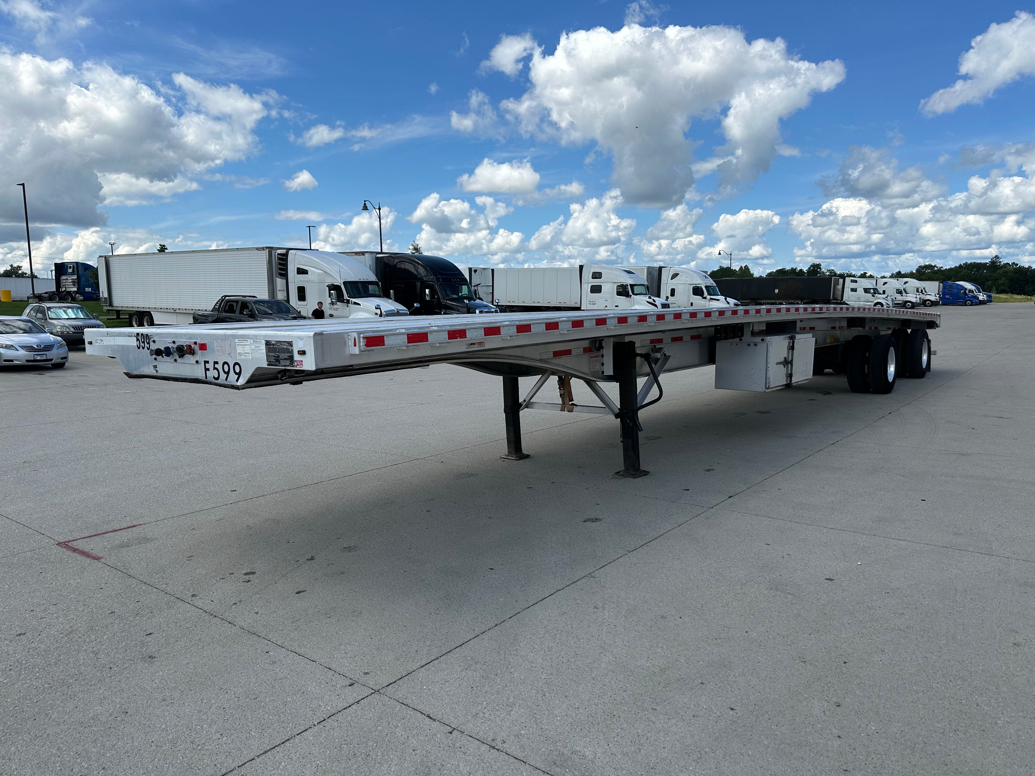 2019 Benson 524A Flatbed Route One Trailers