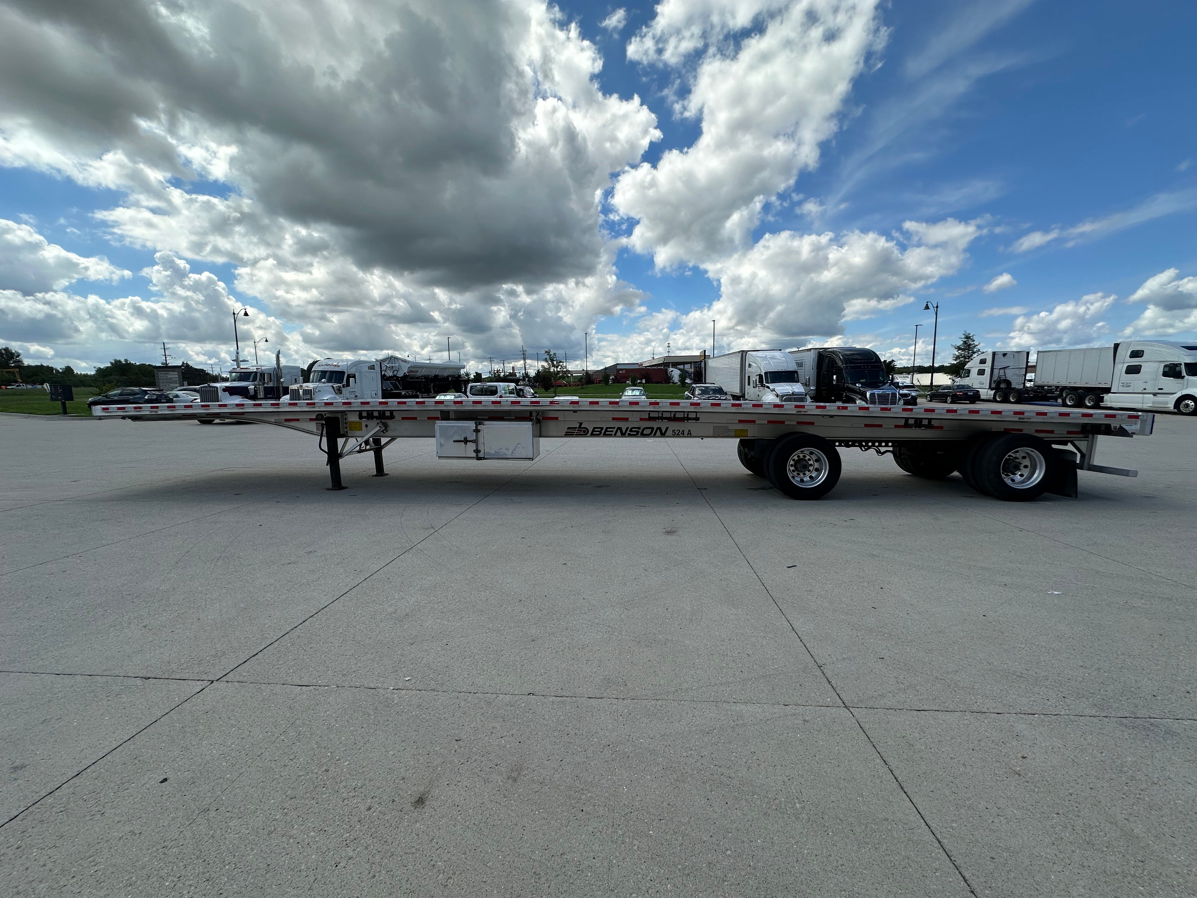 2019 Benson 524A Flatbed Route One Trailers