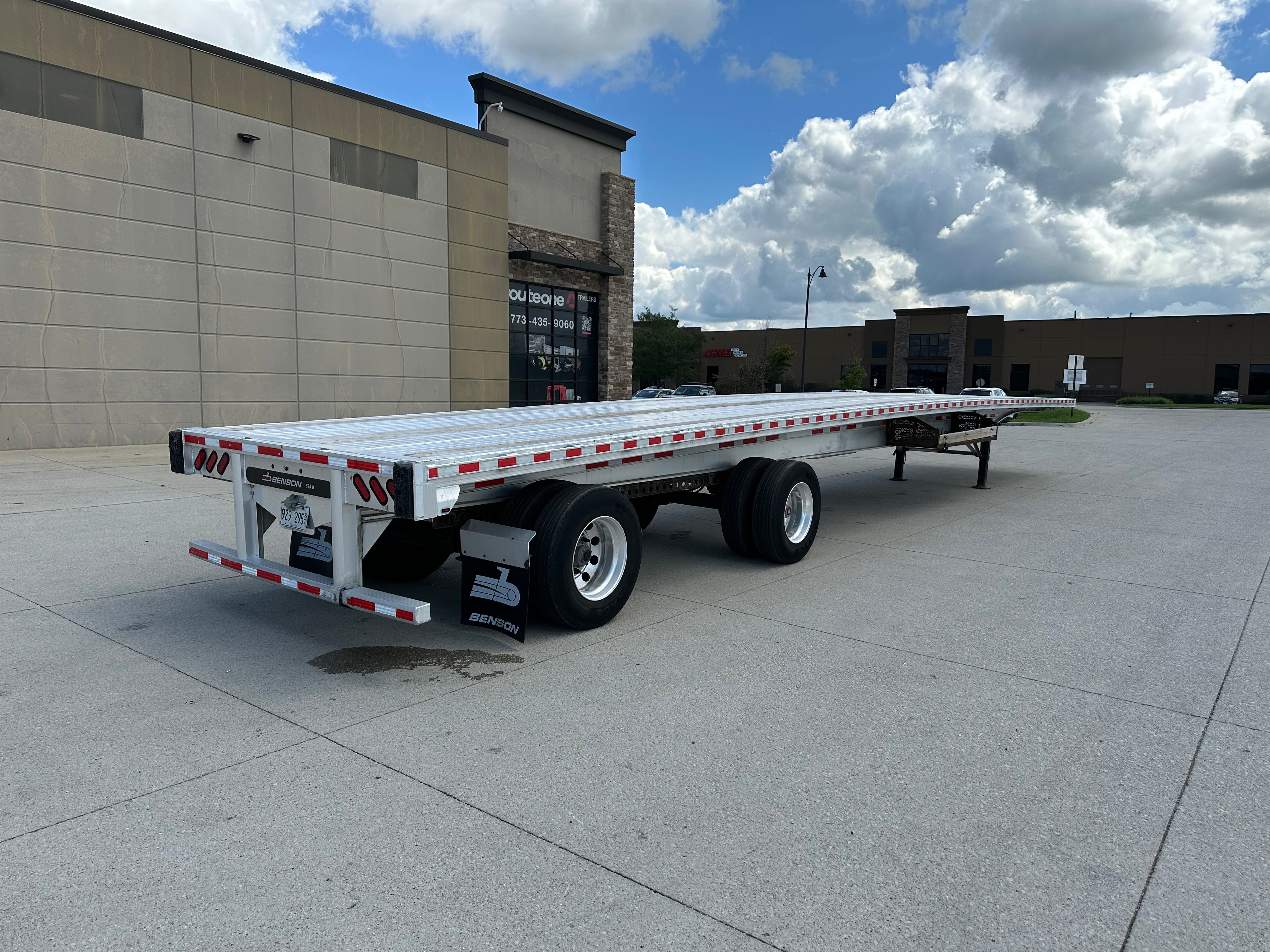 2019 Benson 524A Flatbed Route One Trailers