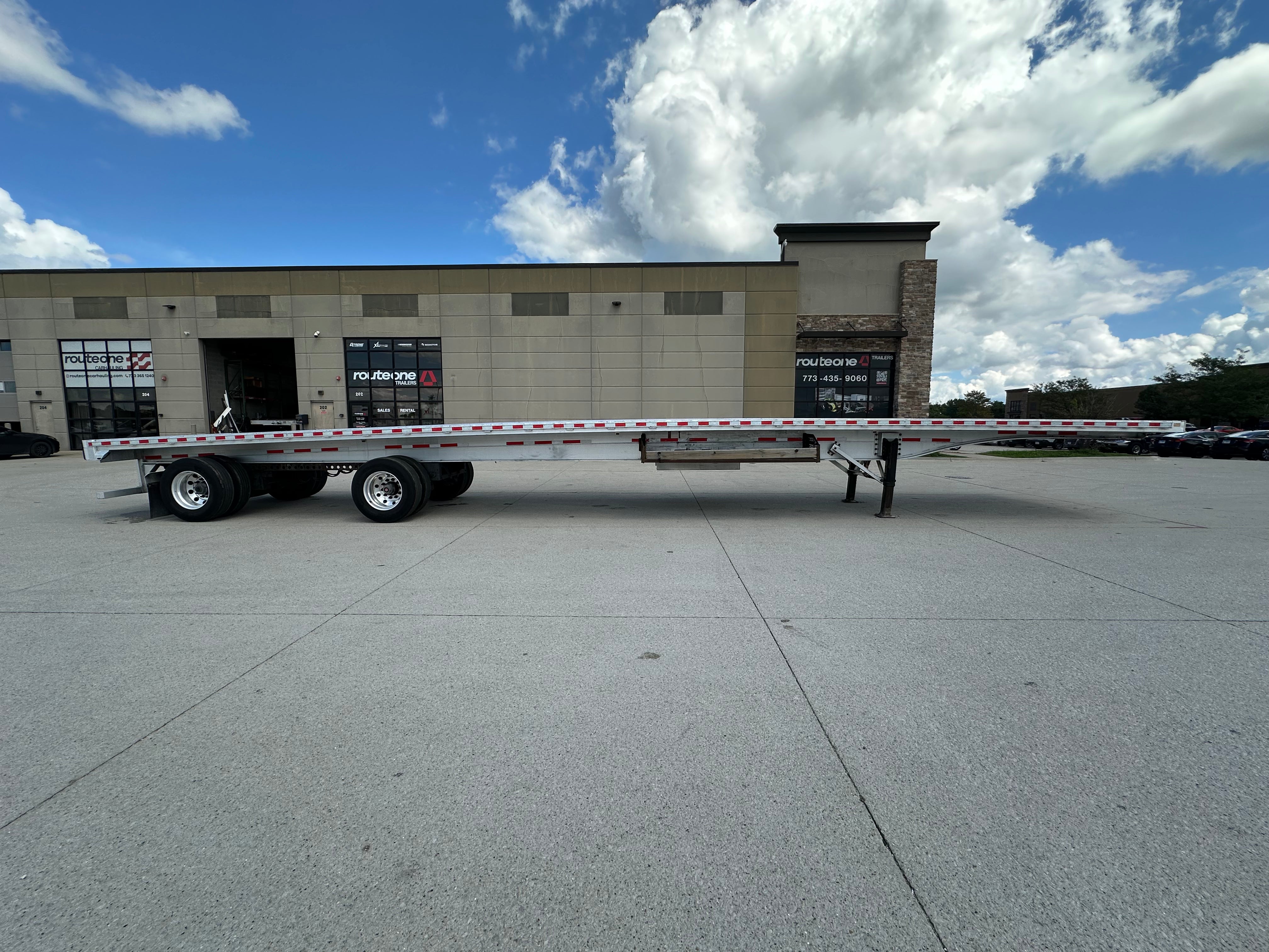 2019 Benson 524A Flatbed Route One Trailers