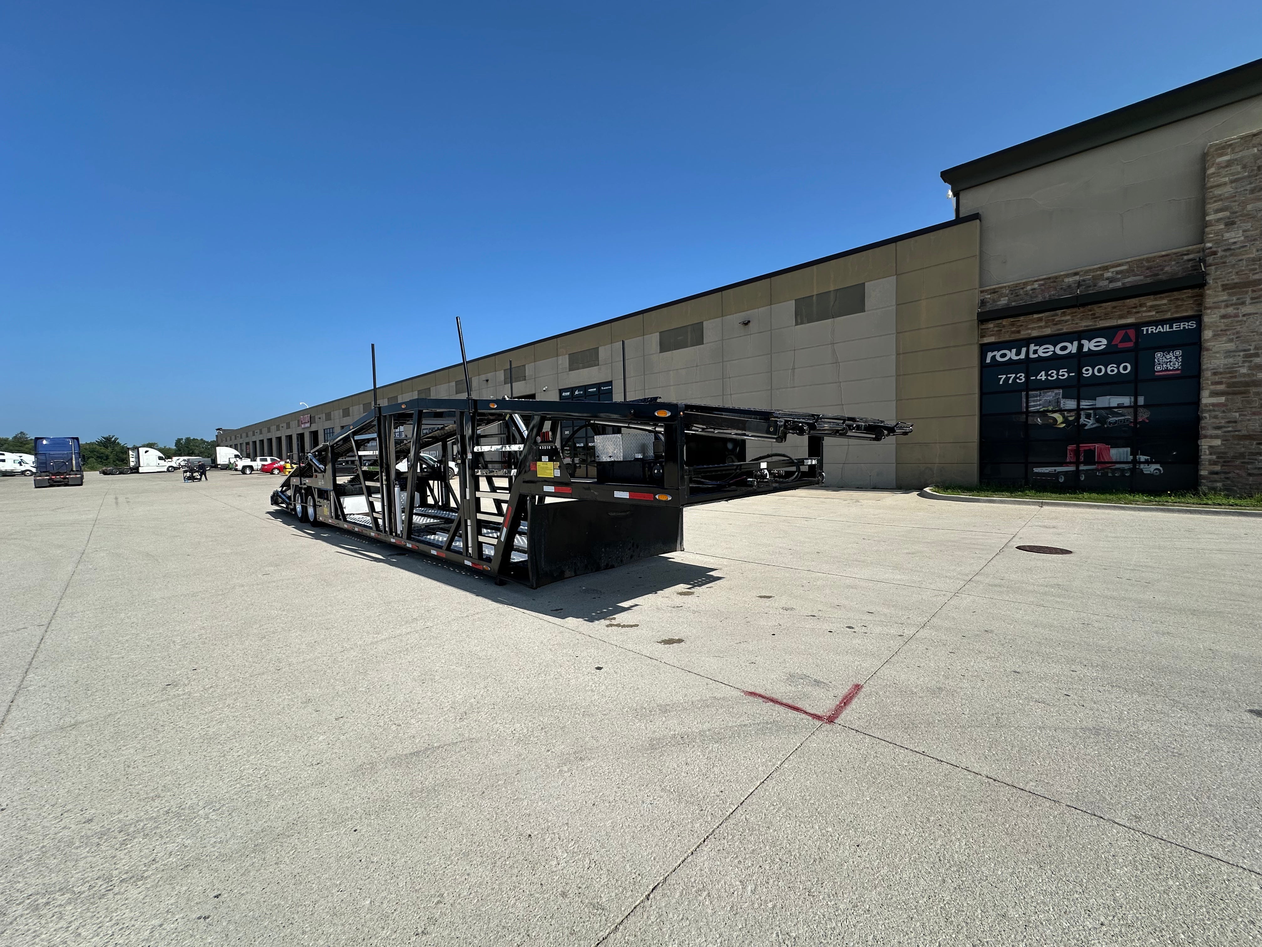 2023 Wally Mo H-7CC 7-Car Hauler Route One Trailers