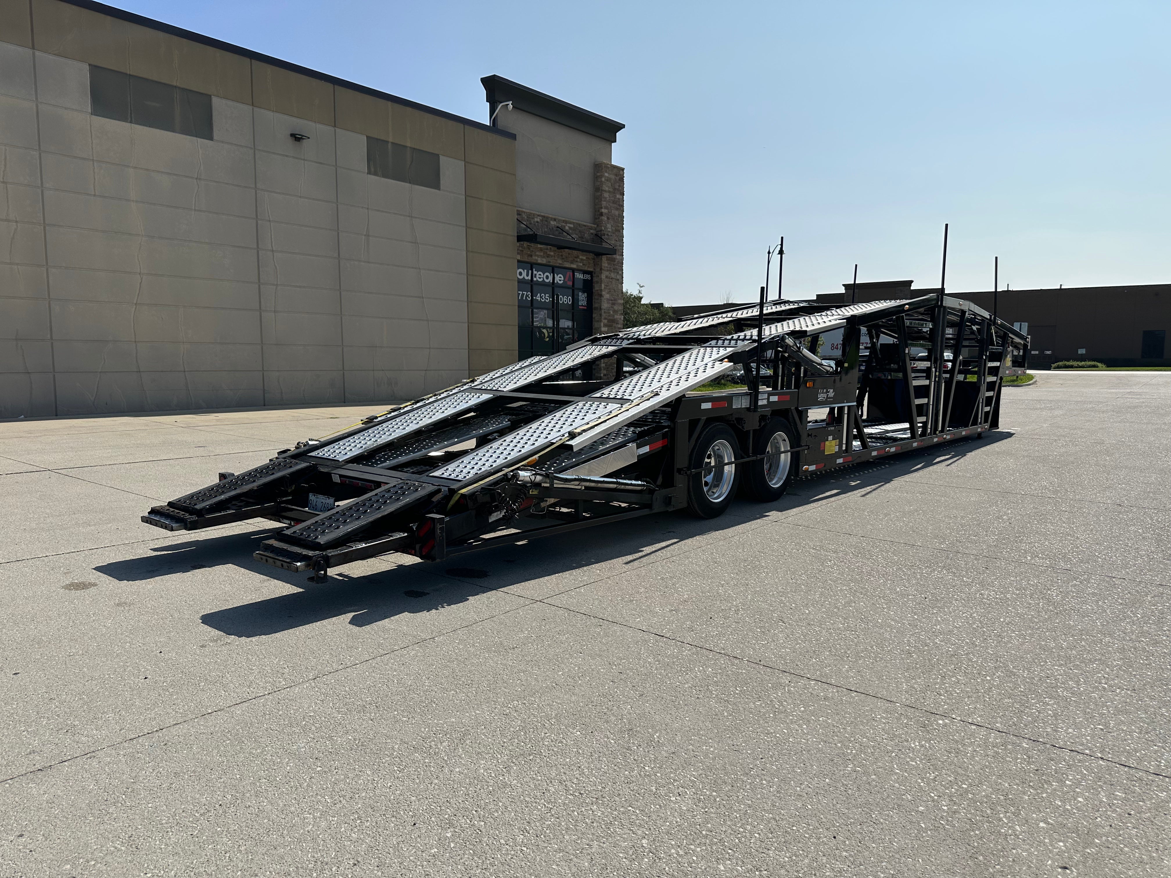 2023 Wally Mo H-7CC 7-Car Hauler Route One Trailers