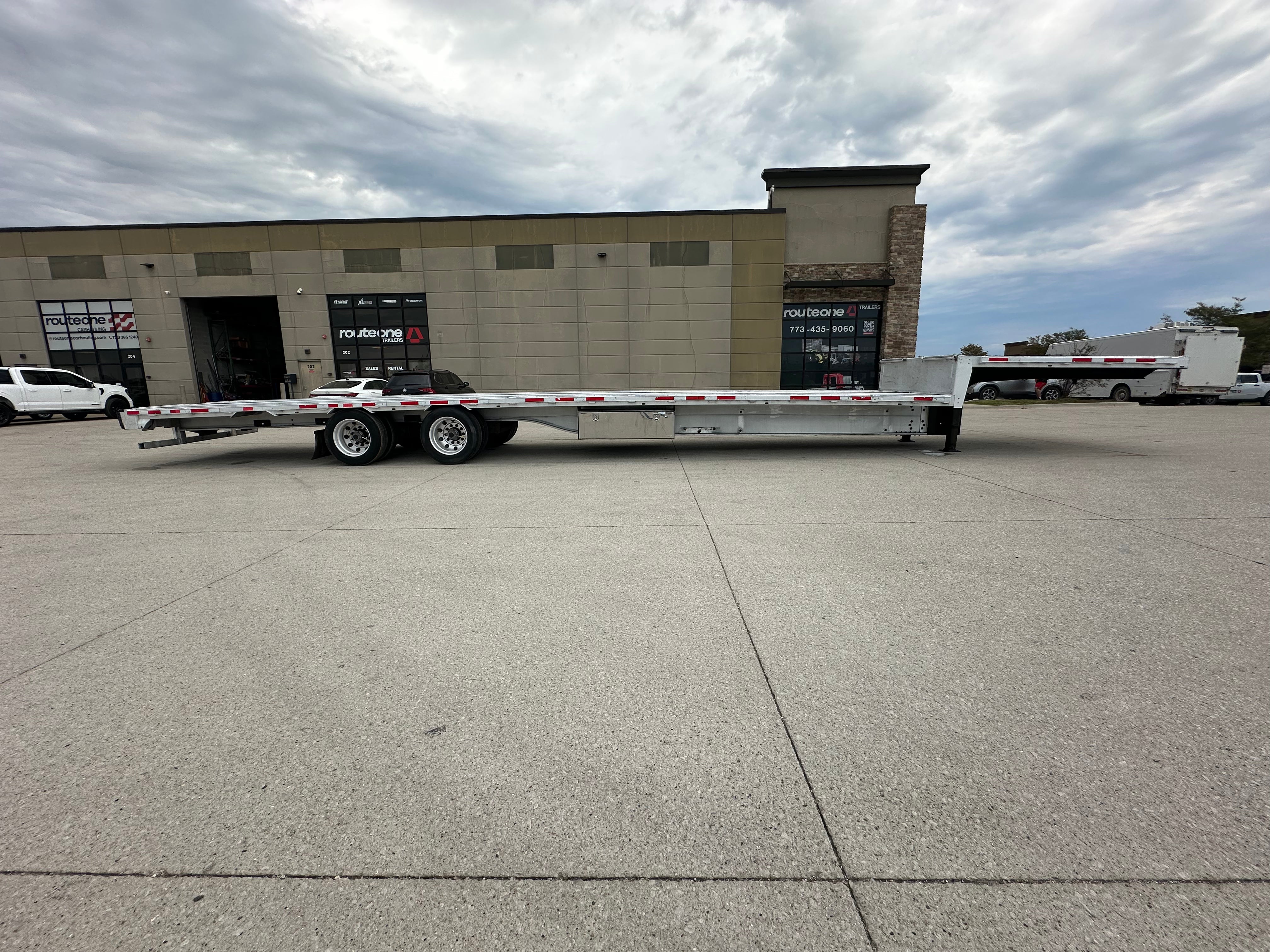 2019 Benson 524A Step Deck Route One Trailers