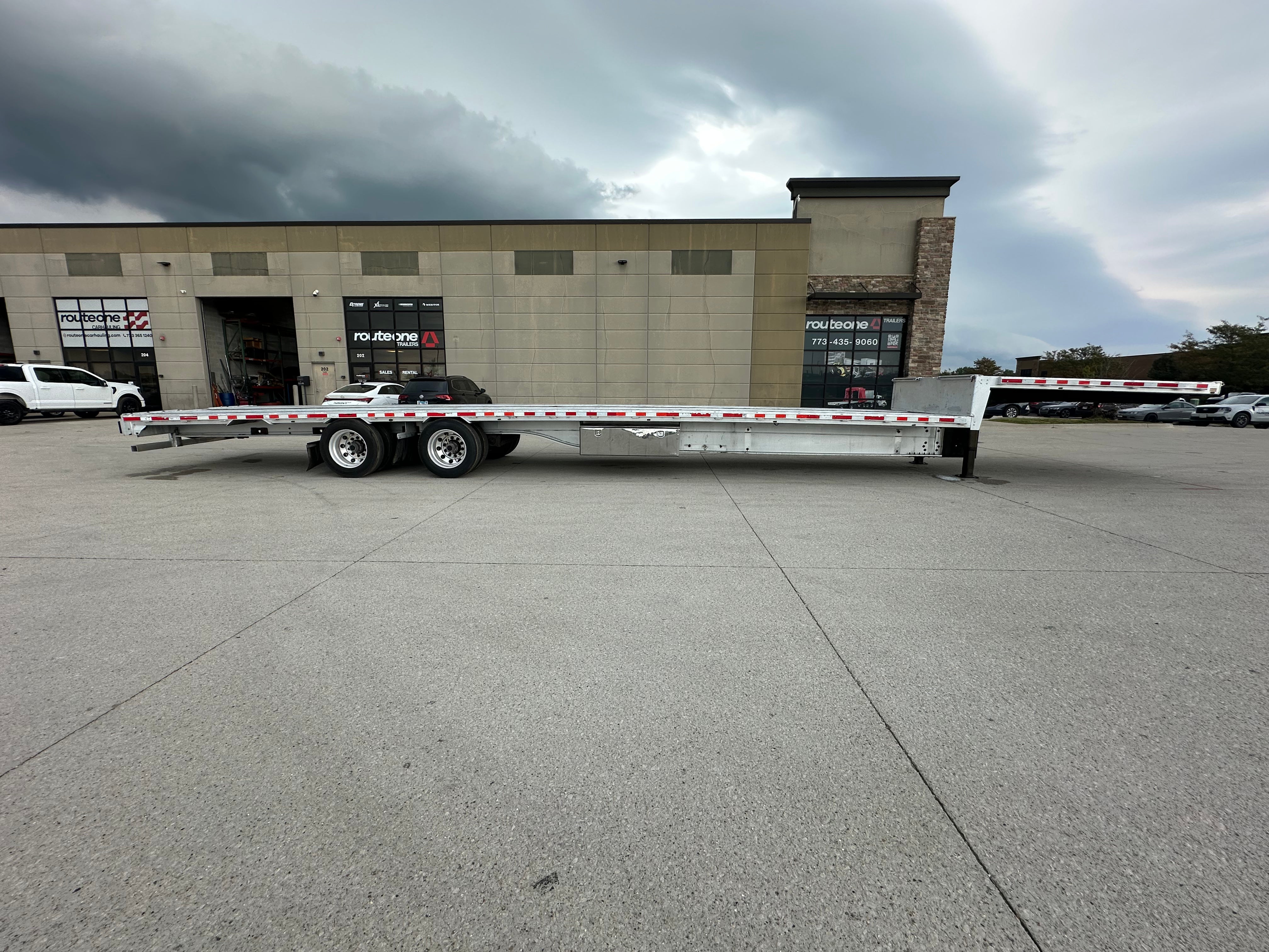 2019 Benson 524 A Step Deck Route One Trailers