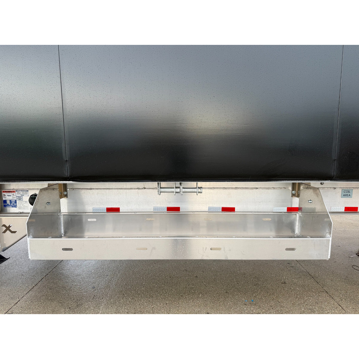 RouteOne: Aluminum Dunnage Rack - Solid Tray Lumber Rack - 102" x 24" x 24" Route One Trailers