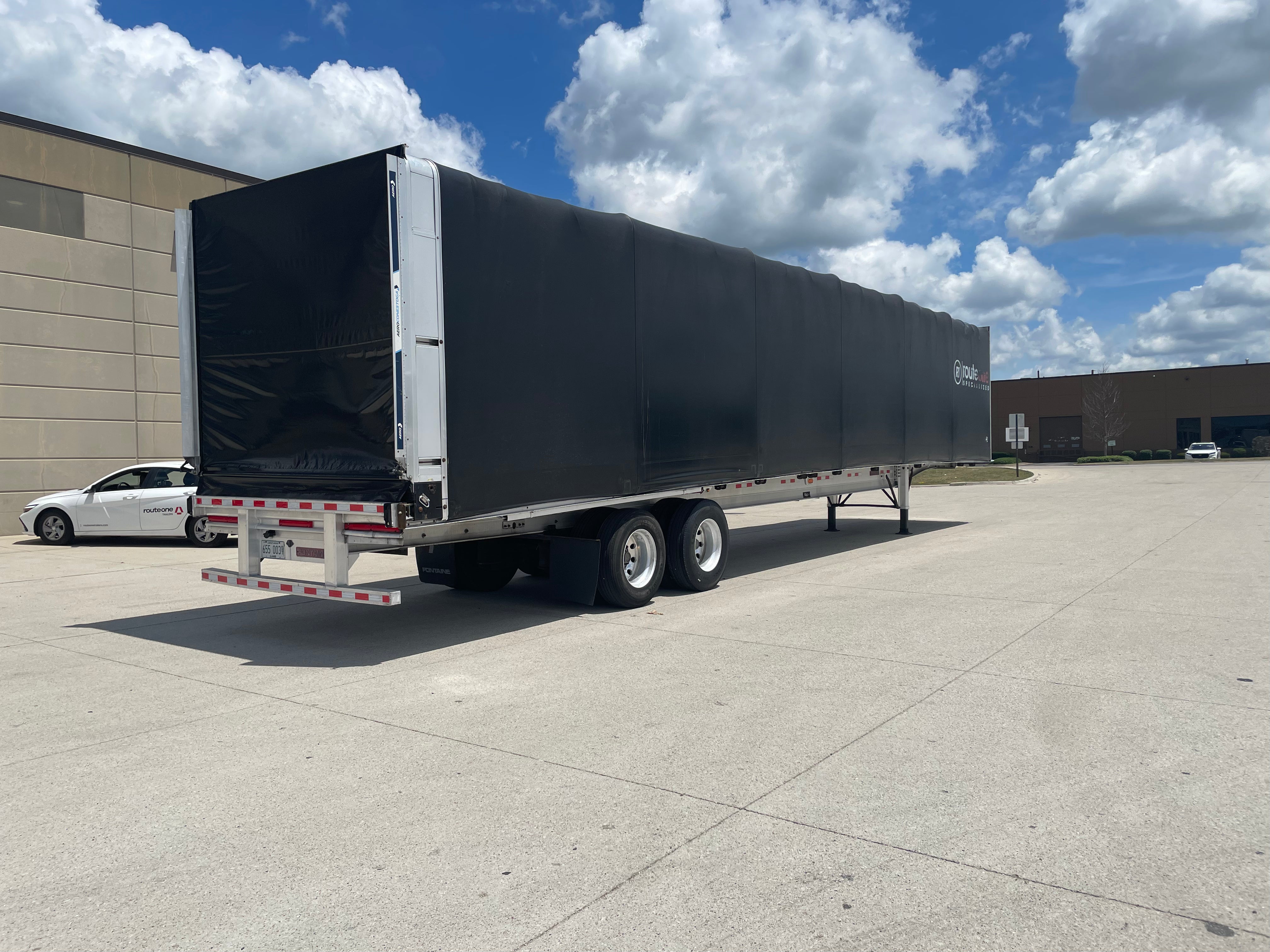 2016 Fontaine Flatbed Conestoga 53'