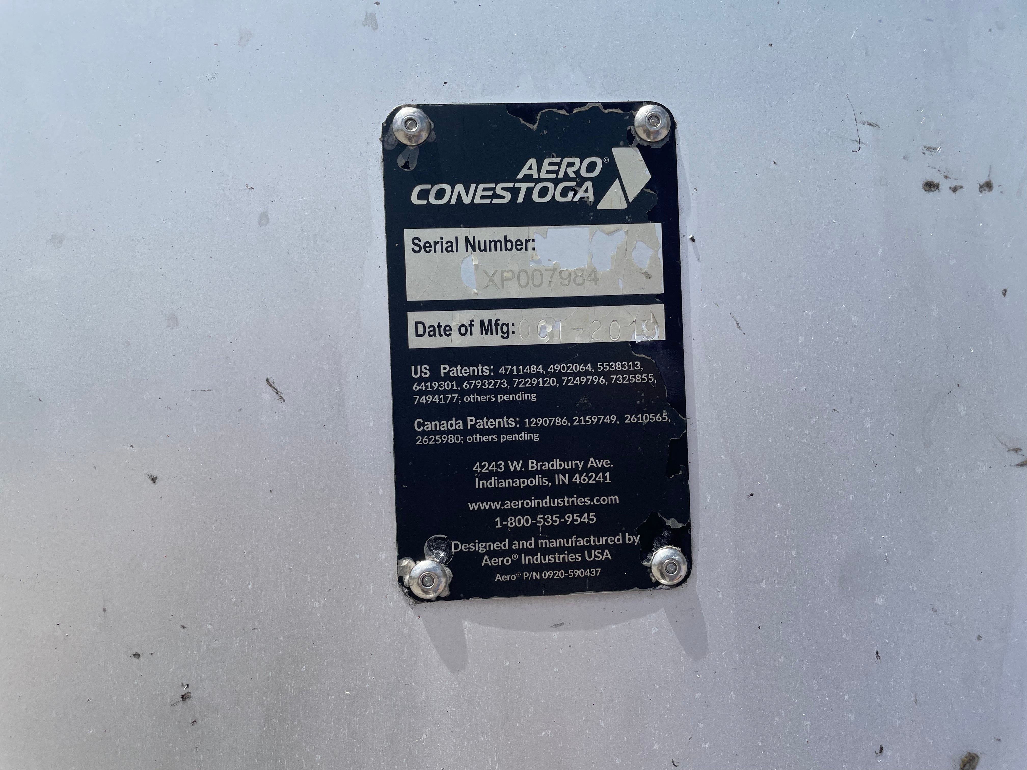 2016 Fontaine Flatbed Conestoga 53'