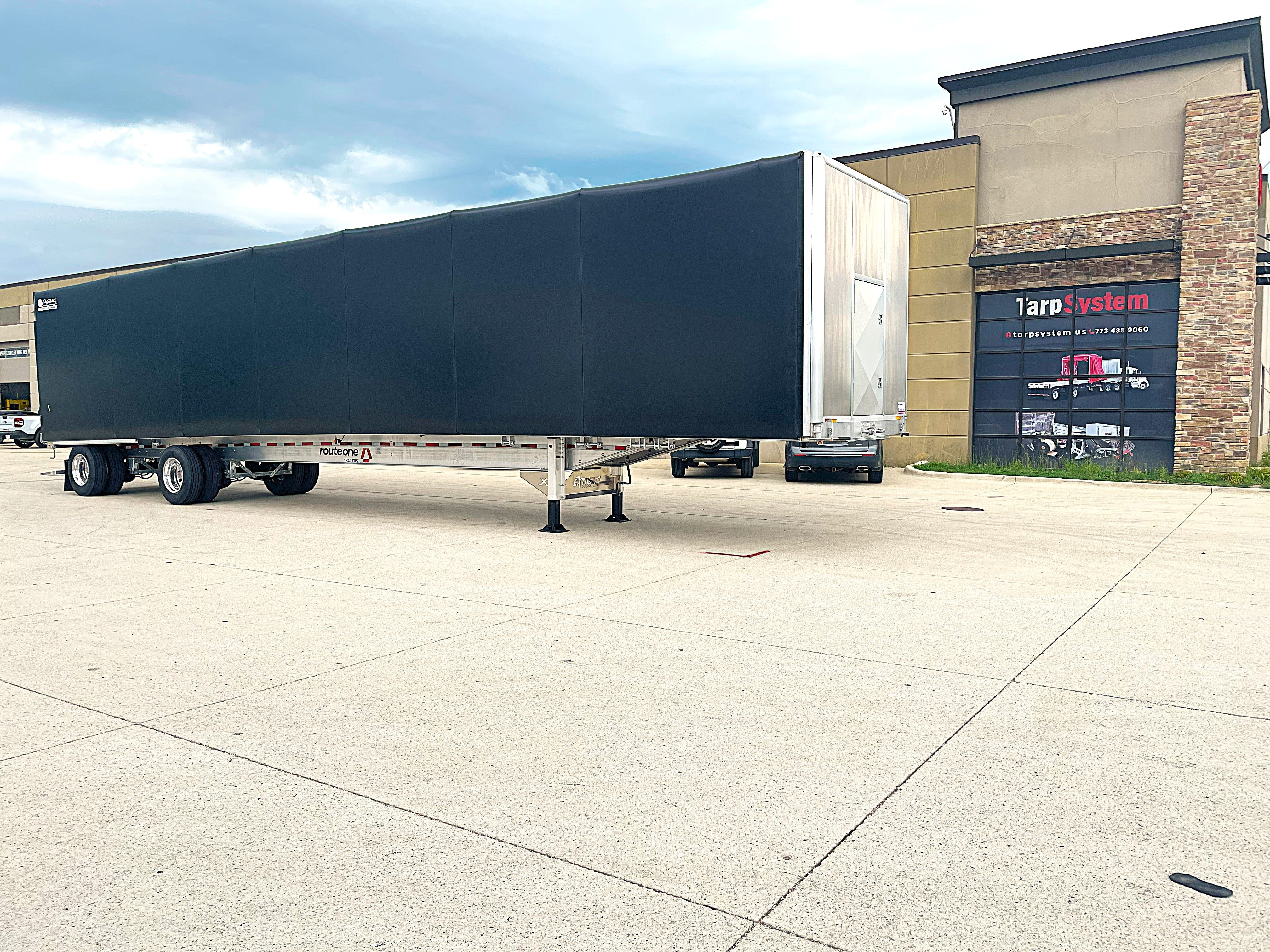 2027 Extreme XP55 Low Profile Flatbed Conestoga TarpStop Route One Trailers